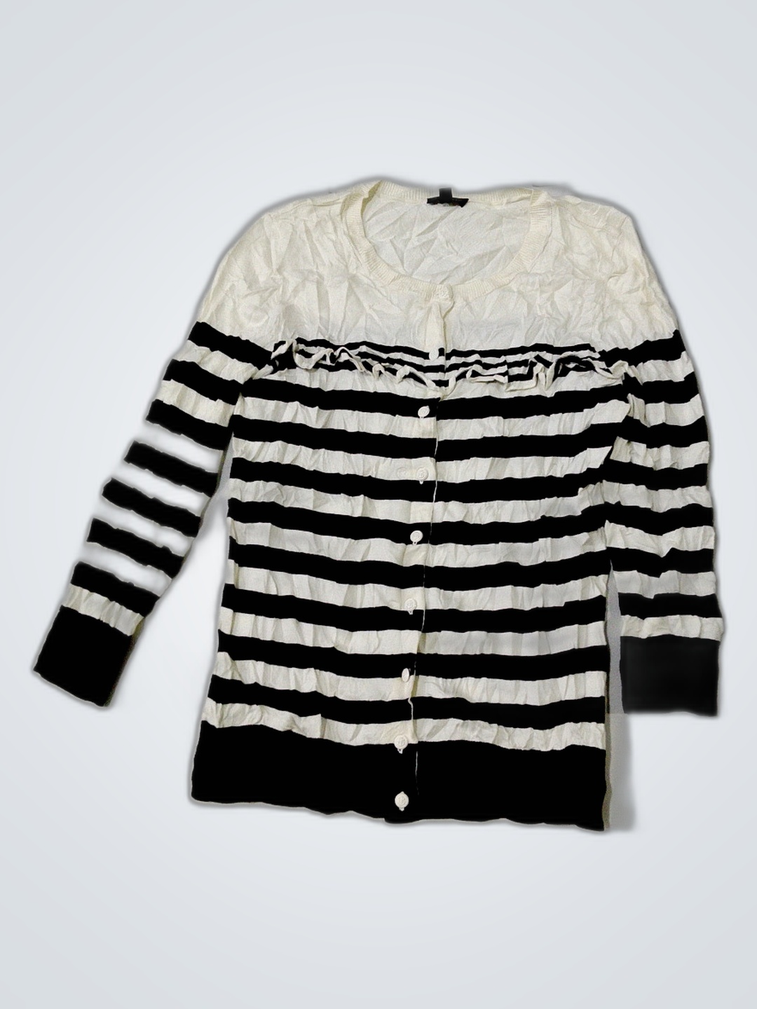 Talbots Striped Cardigan