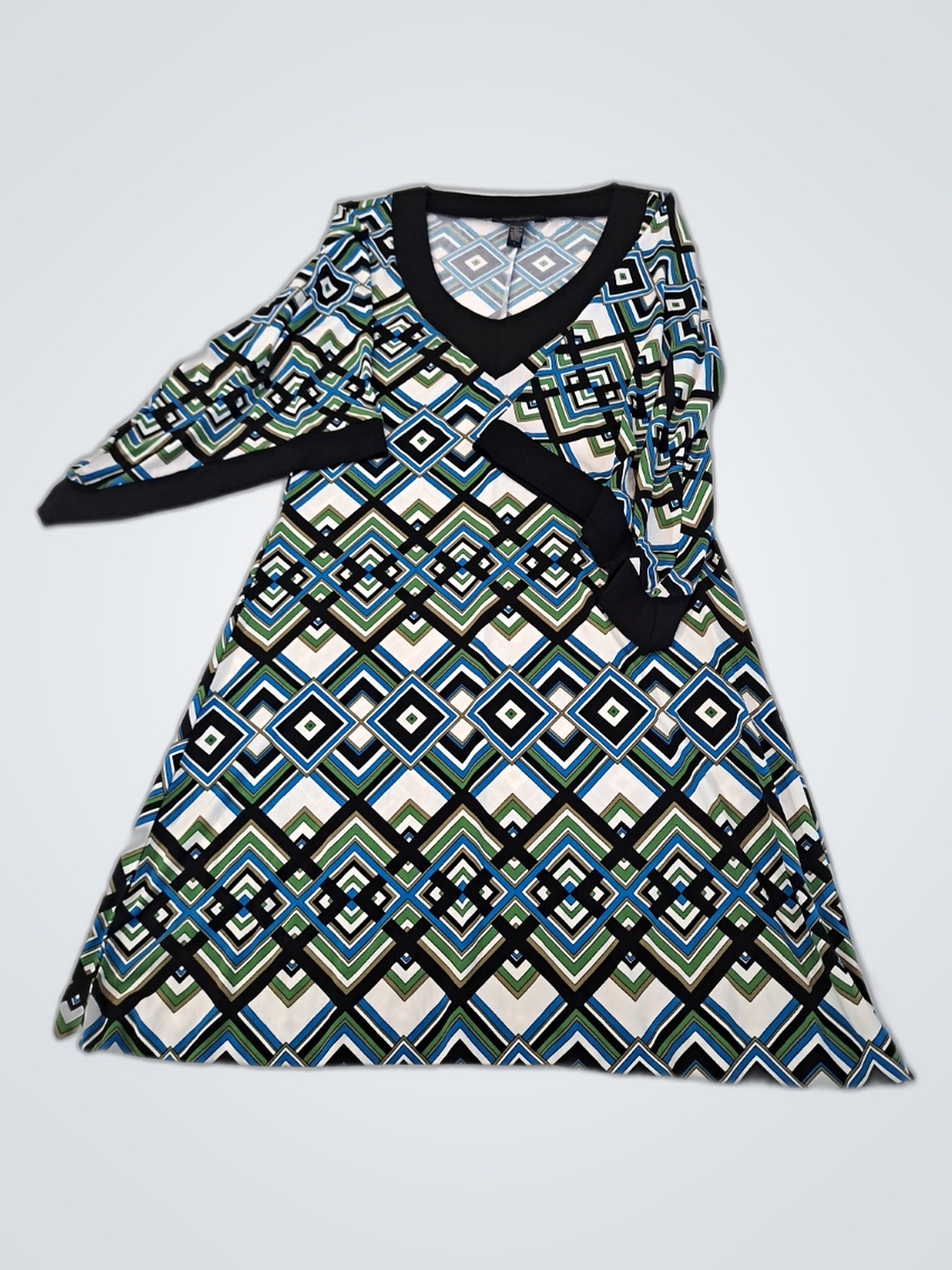 Robe à motif géométrique