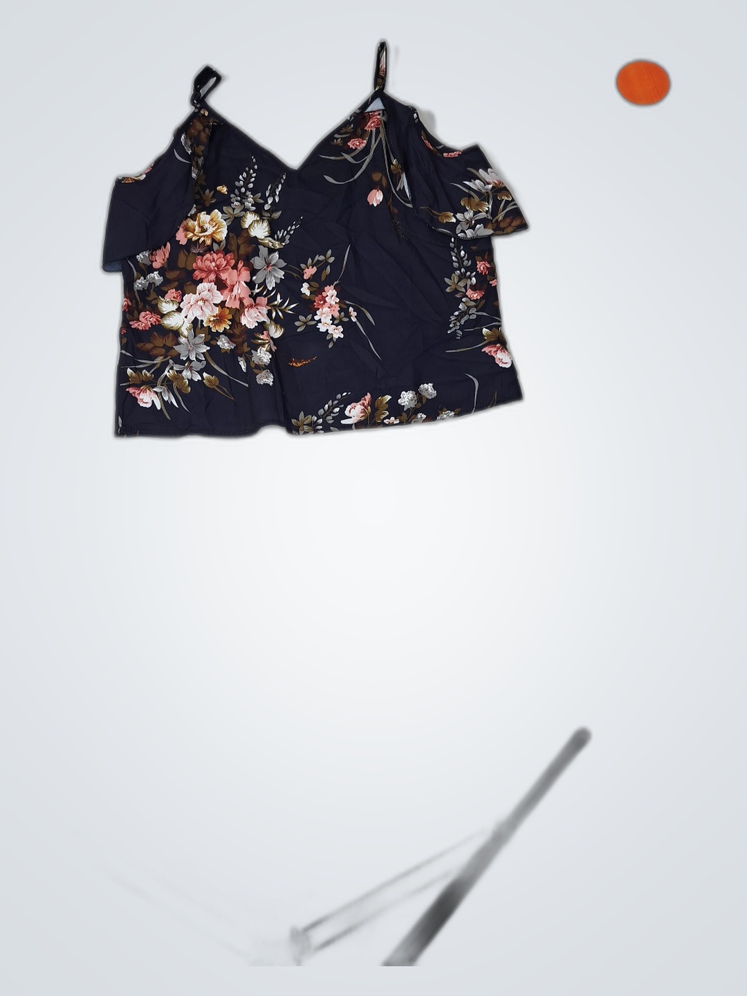 SHEIN Floral Crop Top