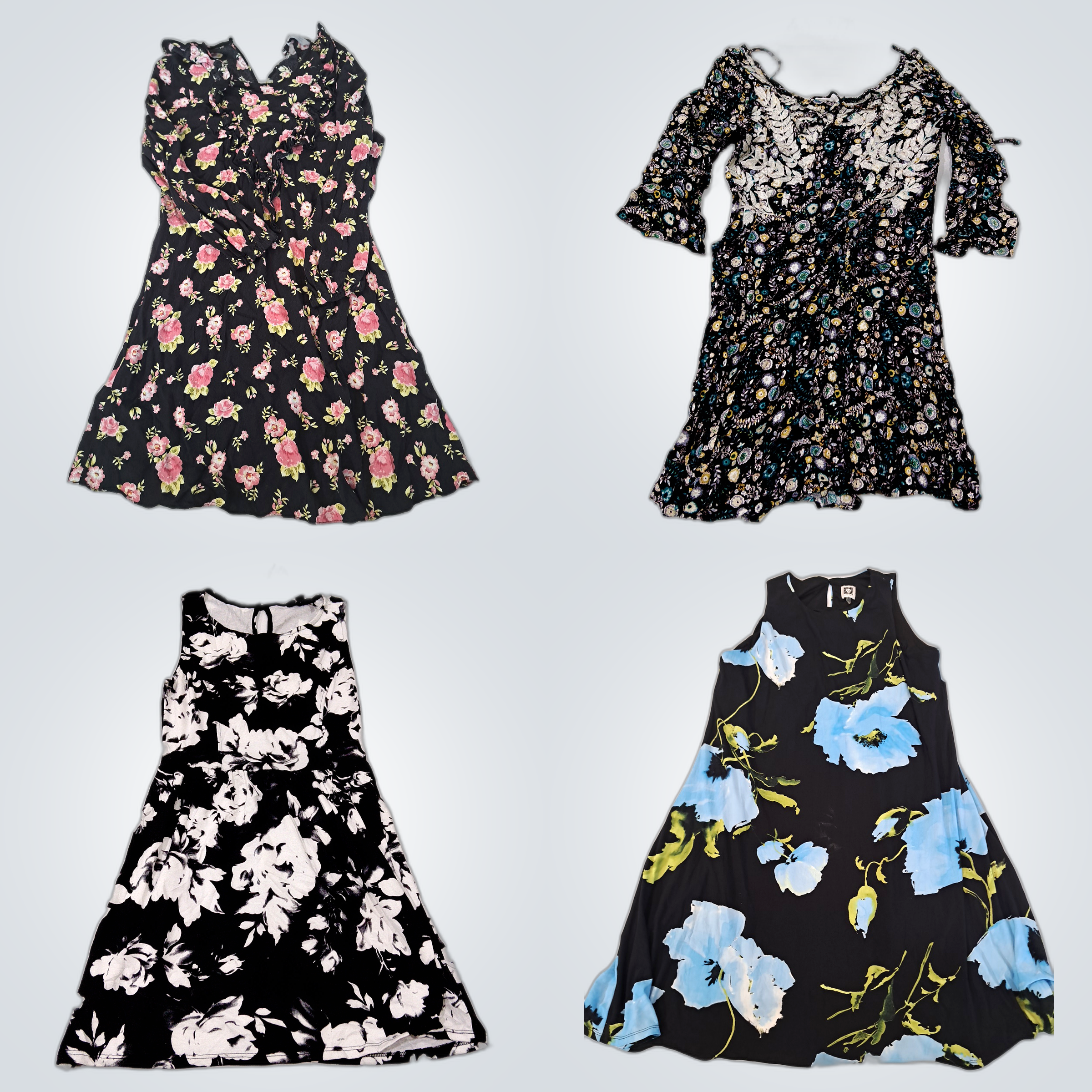 Floral Dress Bundle: Zara, J.Crew, Forever 21 & Mo..