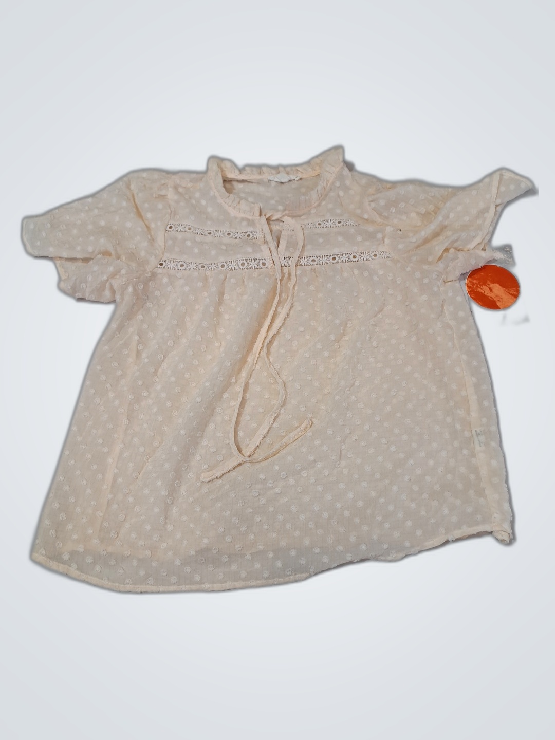 Blouse crème pour femmes