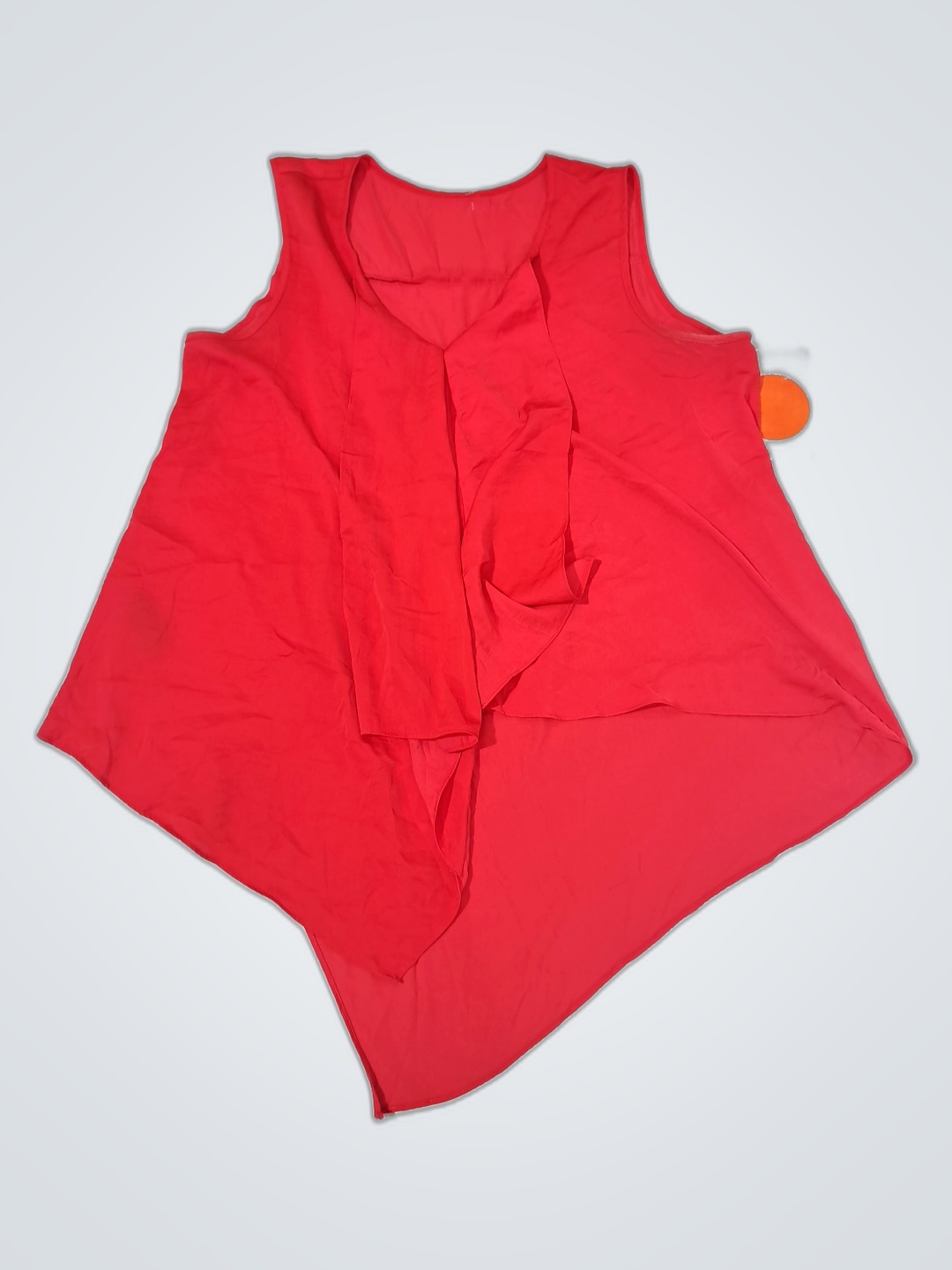 Red Sleeveless Top