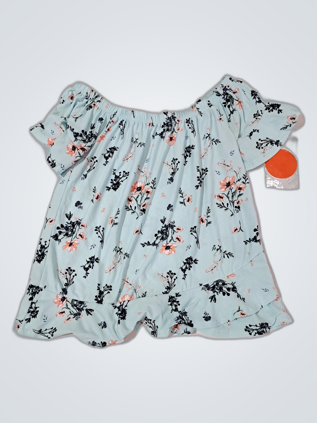 Blusa Floral off-the-shoulder