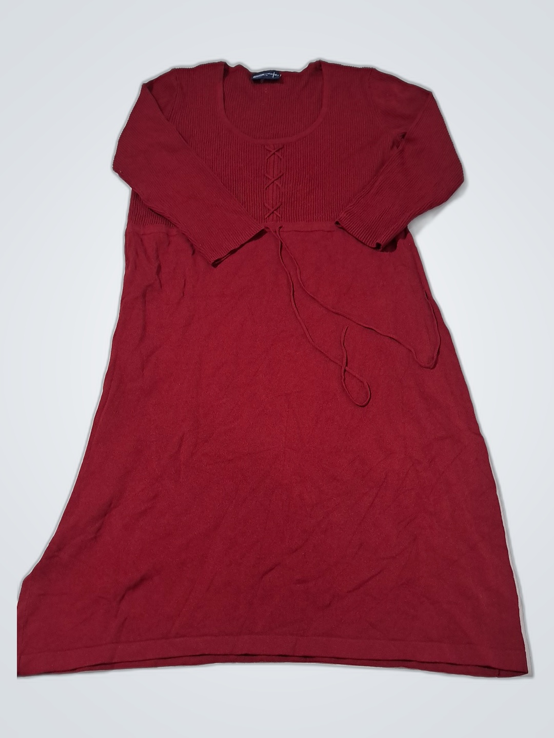 Thyme Maternity Red Maternity Dress