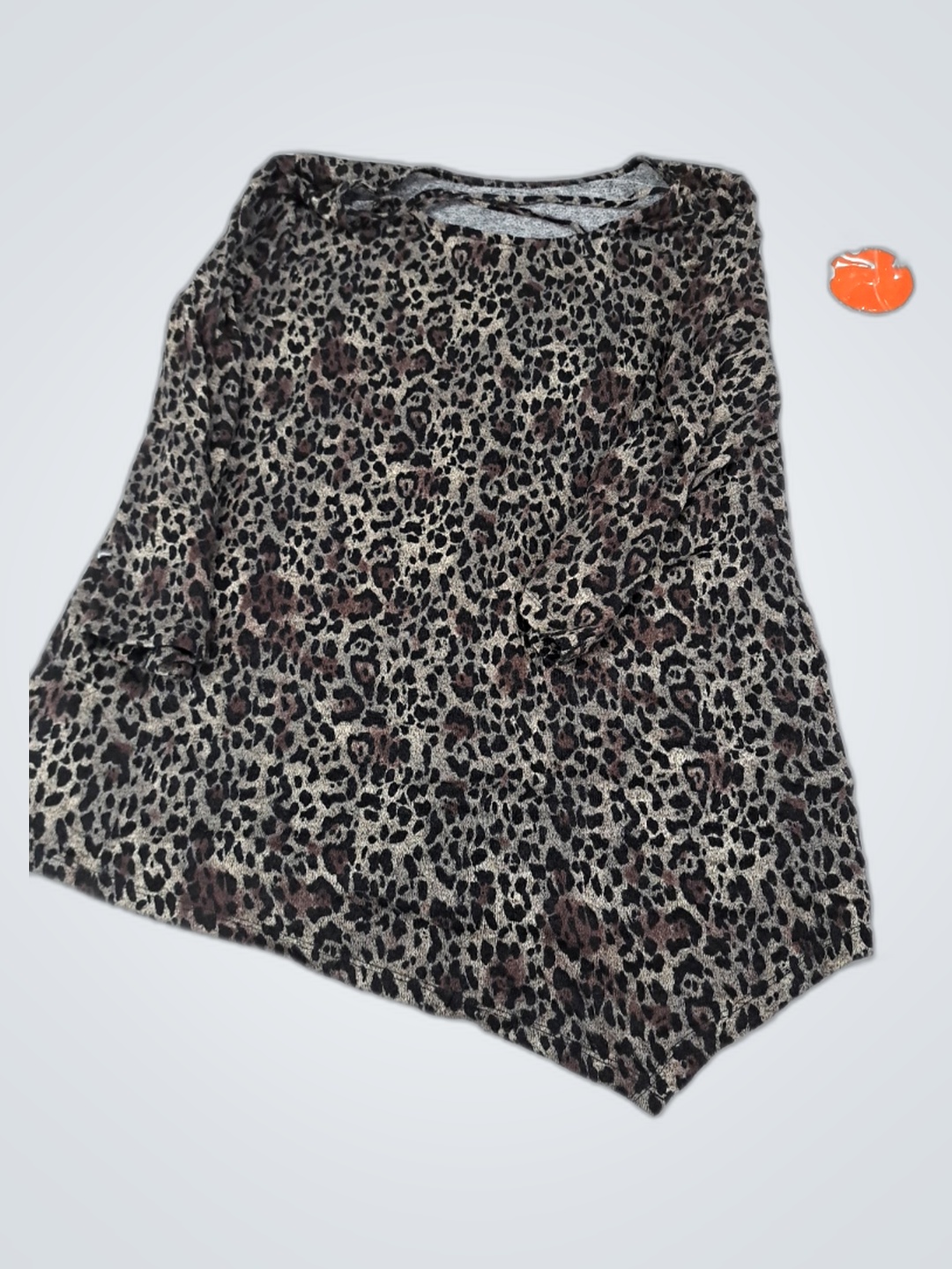 Top de Estampa de Leopardo