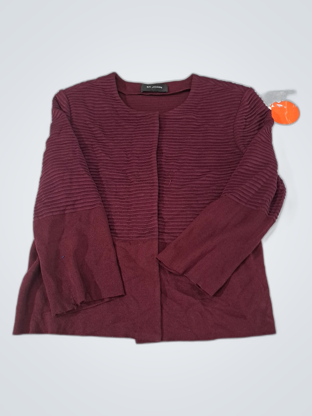 Suéter de Malha Marrom St. John