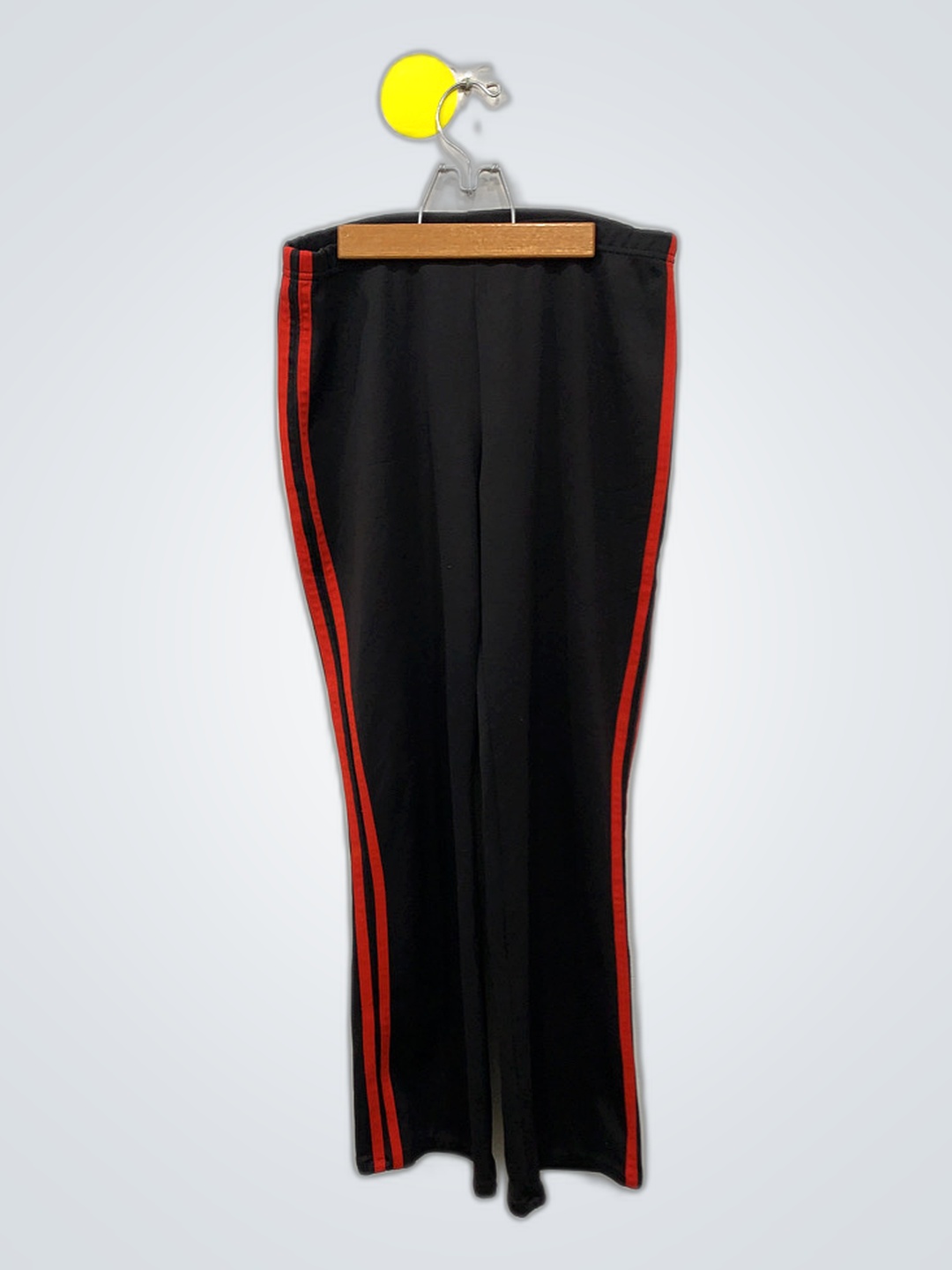 Black Pants with Red Stripes