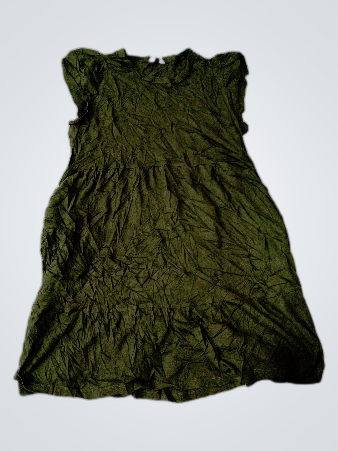 Vestido Verde Sem Mangas