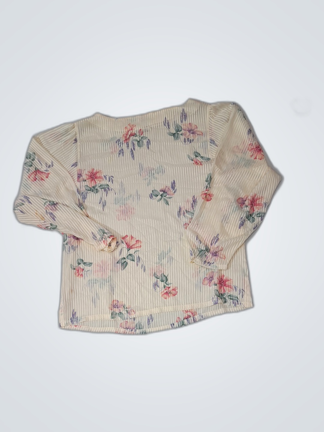 Floral Long-Sleeve Top
