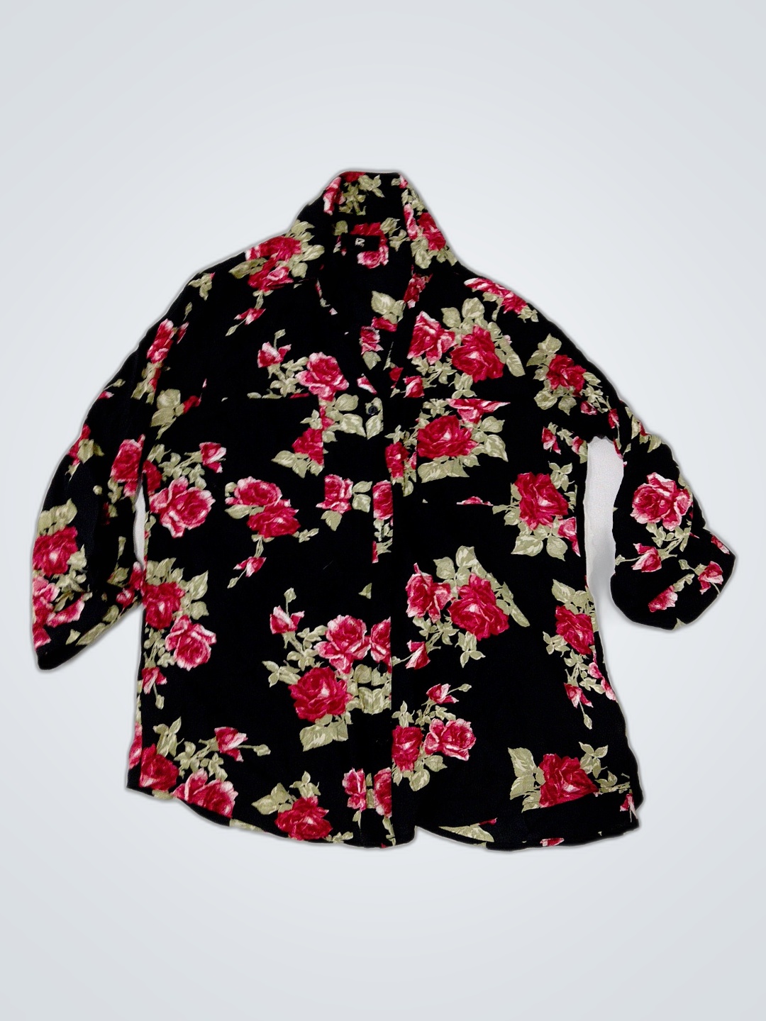 Blusa Estampada Floral Zara