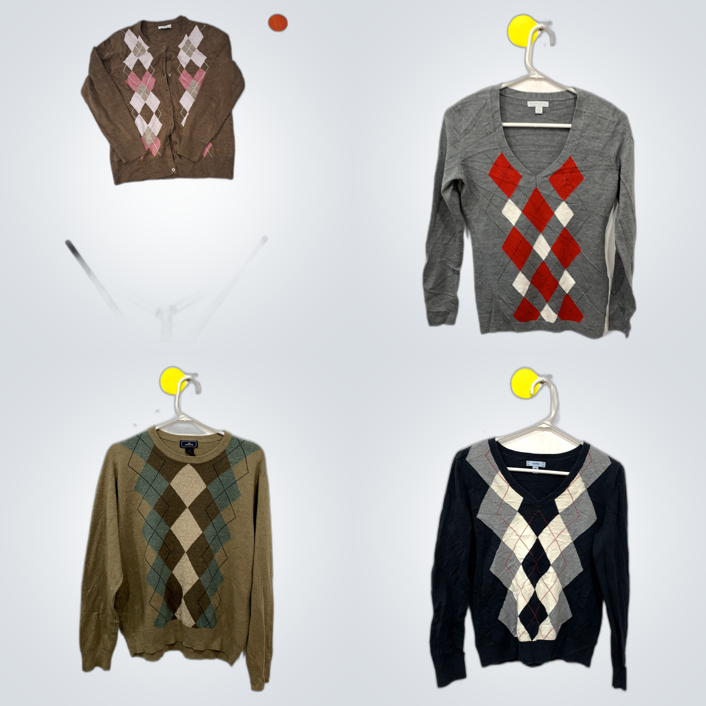 Argyle Sweater Bundle Croft & Barrow Ralph Lauren ..