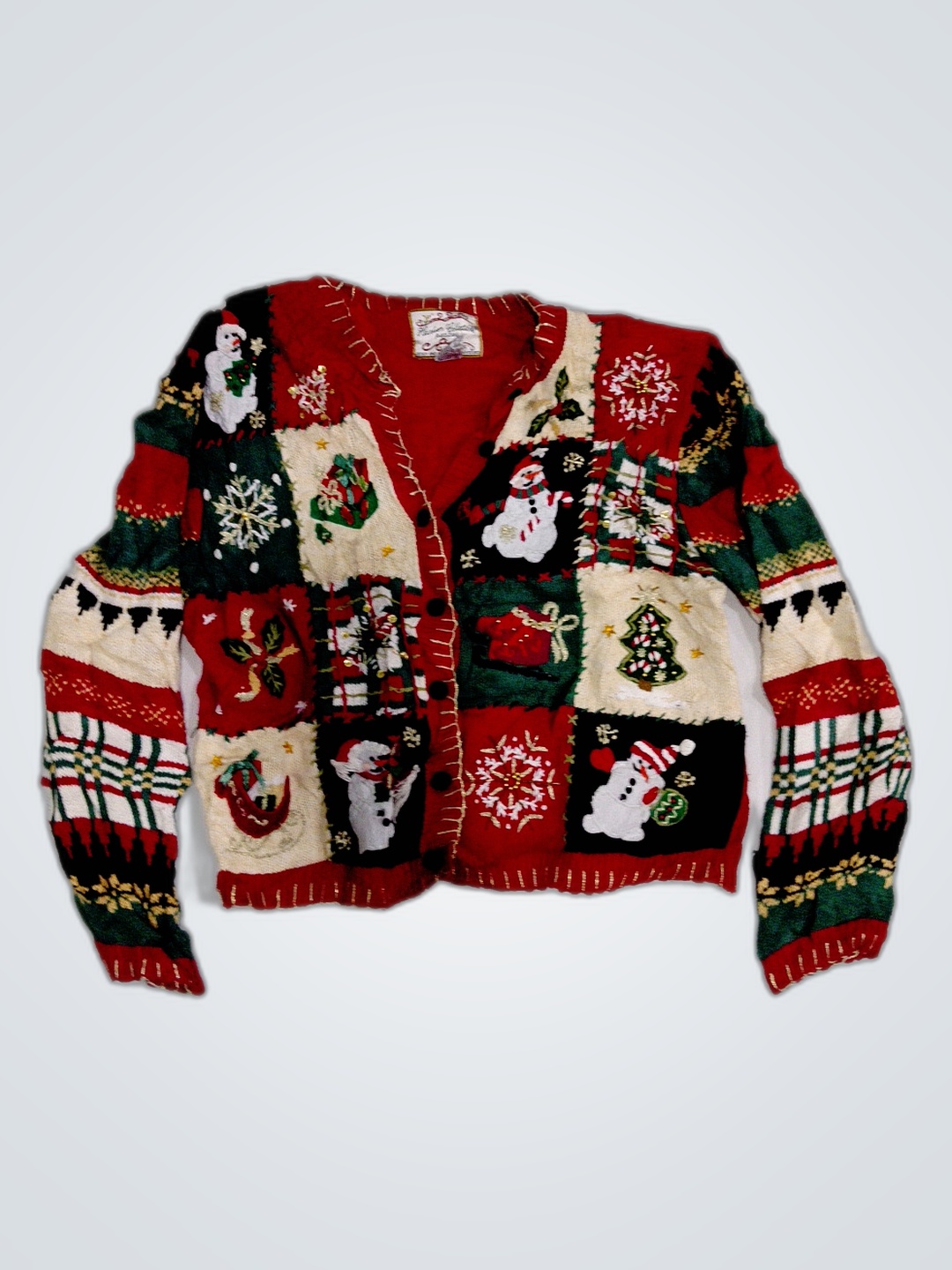Harrisons Collectables Festive Knit Cardigan