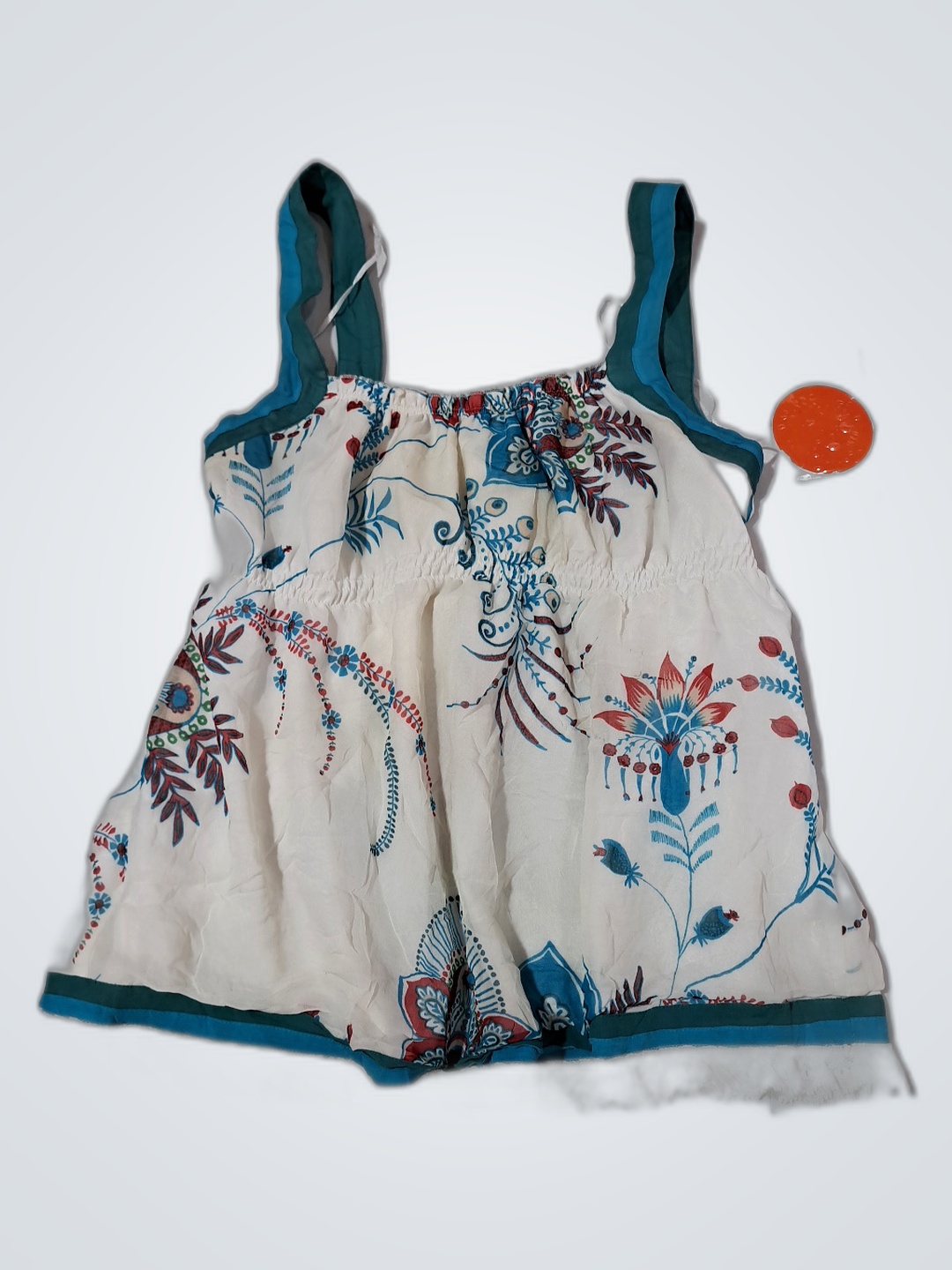 Romper with Floral Pattern