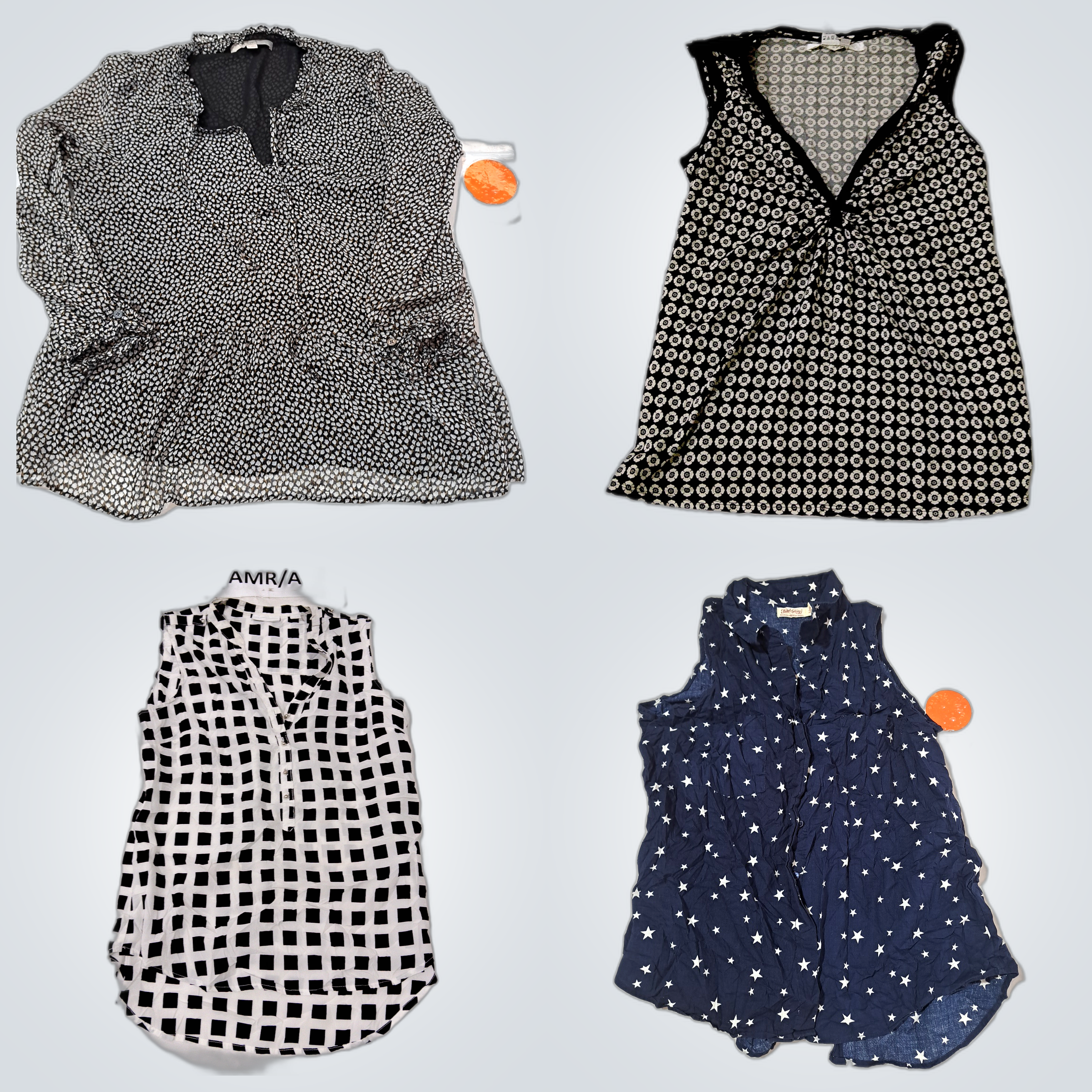 Conjunto de Blusas Impressas LOFT H&M 10 peças Mod..