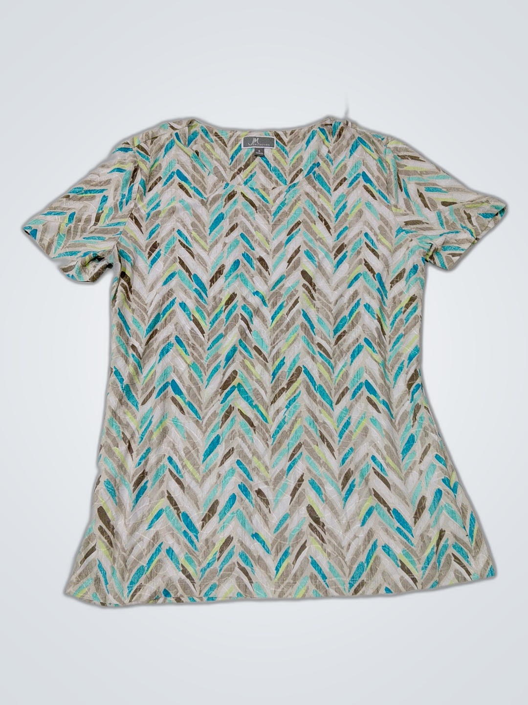 JM Collection Women's Short Sleeve Top