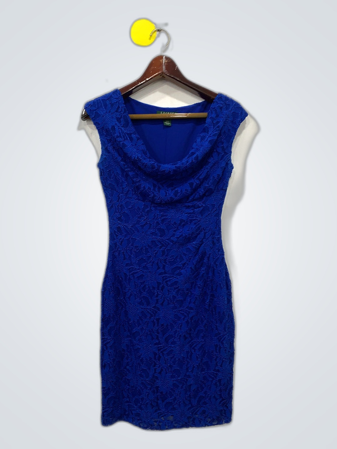 Vestido Azul de Renda