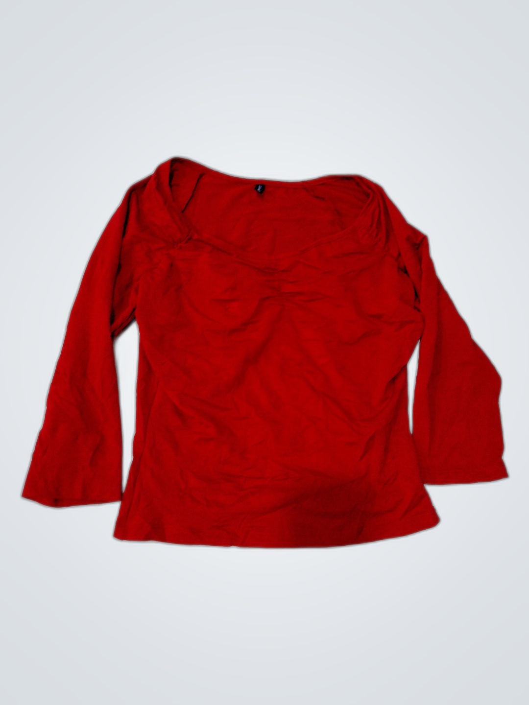 Red Off-The-Shoulder Top