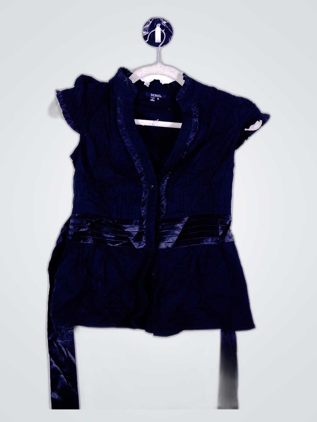 XOXO Women's Black Top