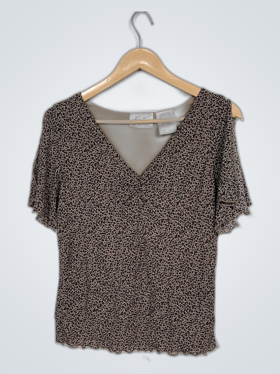 Blouse avec imprimé léopard