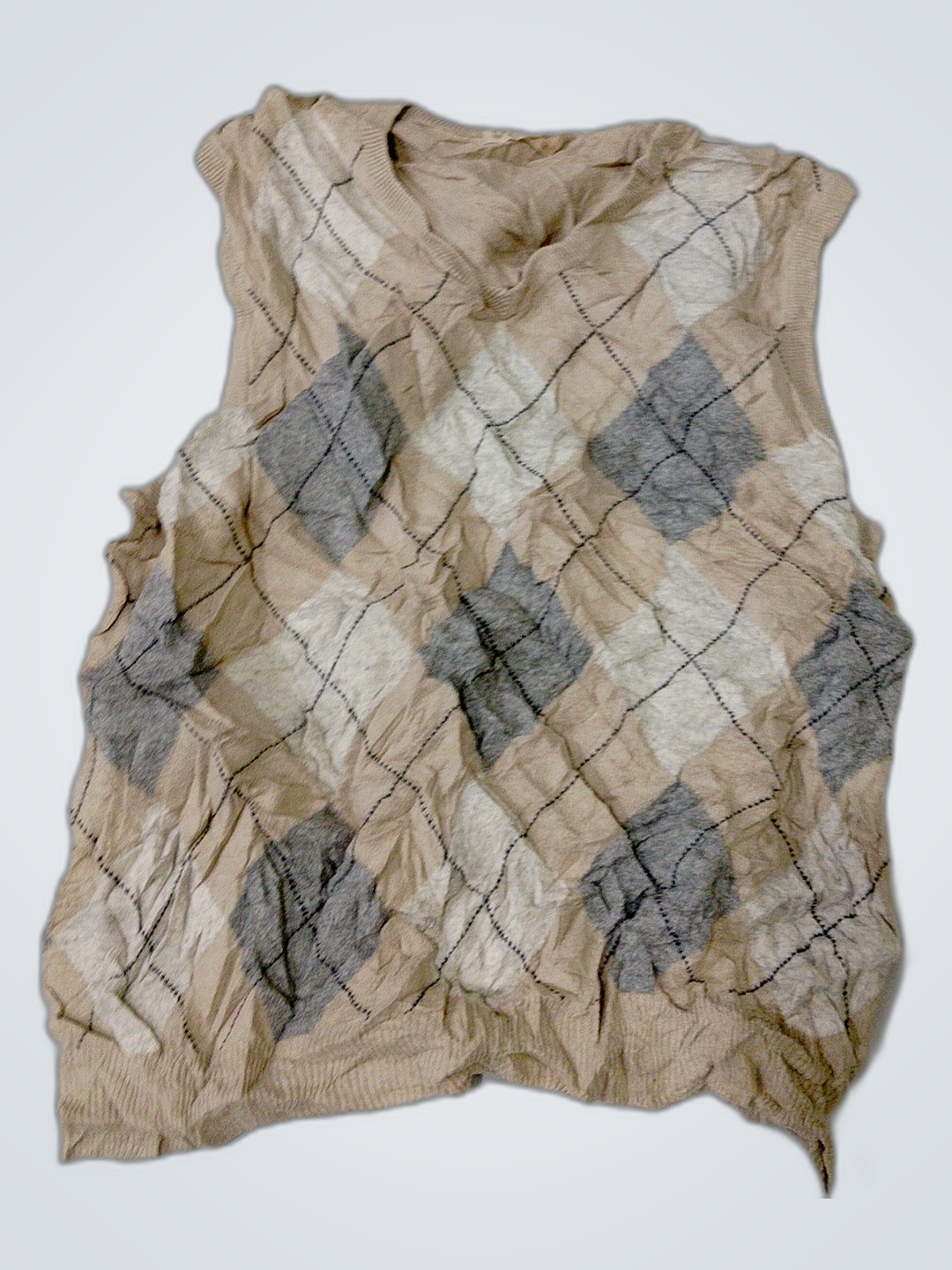 J.Crew Gilet à motif argyle