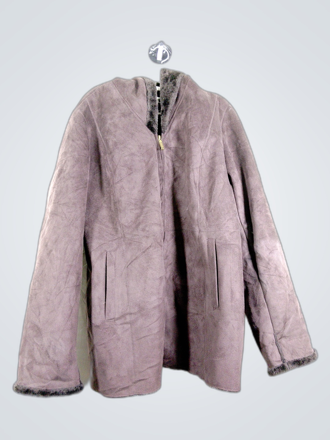 Coldwater Creek Faux Fur Coat