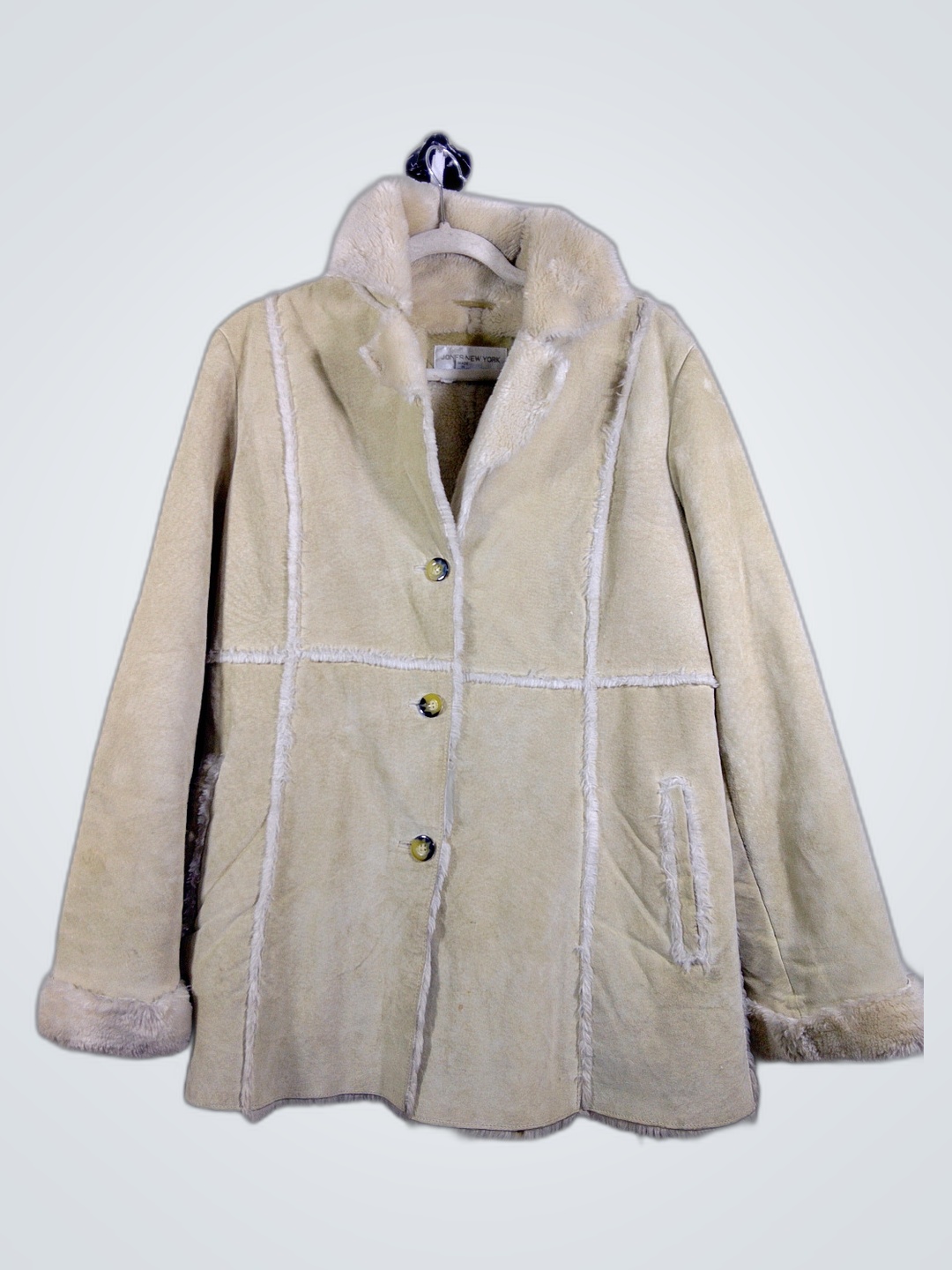 Jones New York Faux Fur Coat