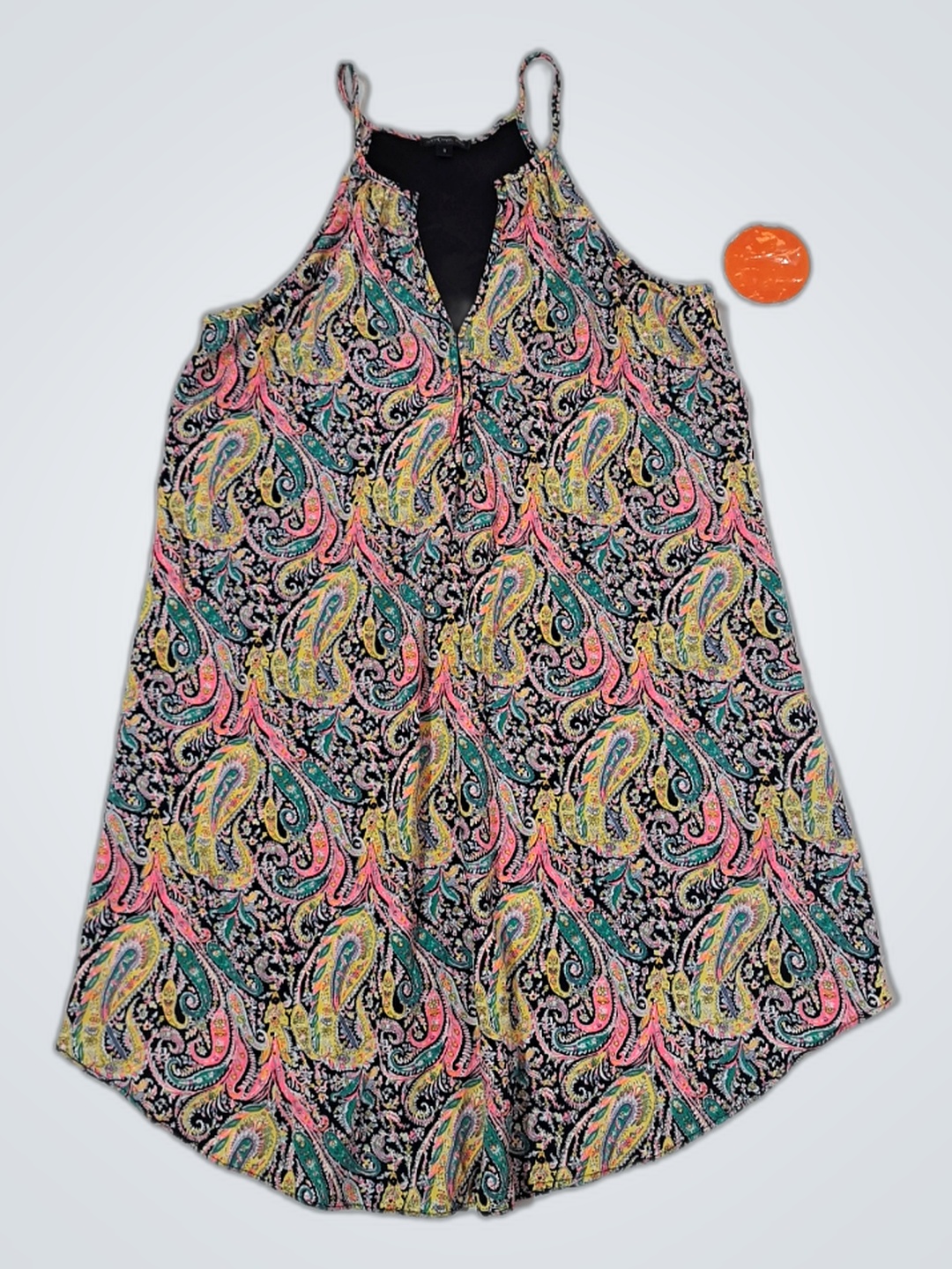 mmmmm Paisley Halter Neck Dress