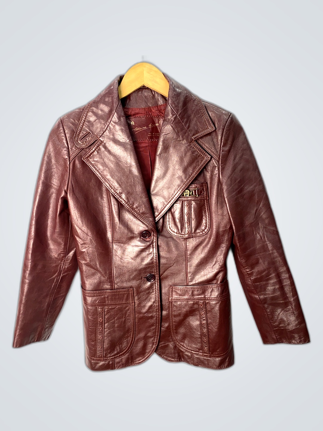 Giacca in pelle Etienne Rignol