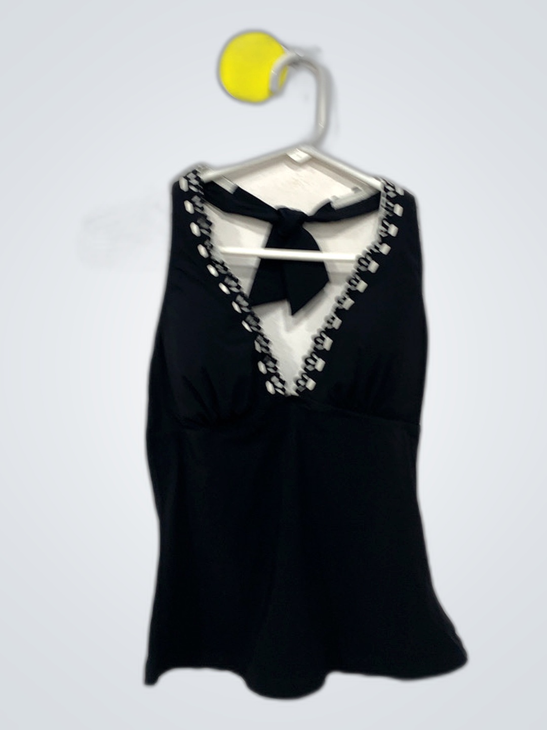 Black Halter Neck Swimsuit