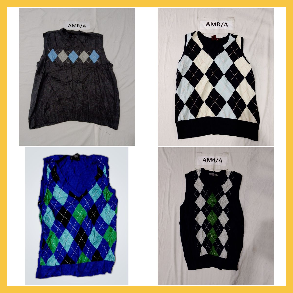 Argyle Sweater Vest Bundle - Harold Powell, Docker..