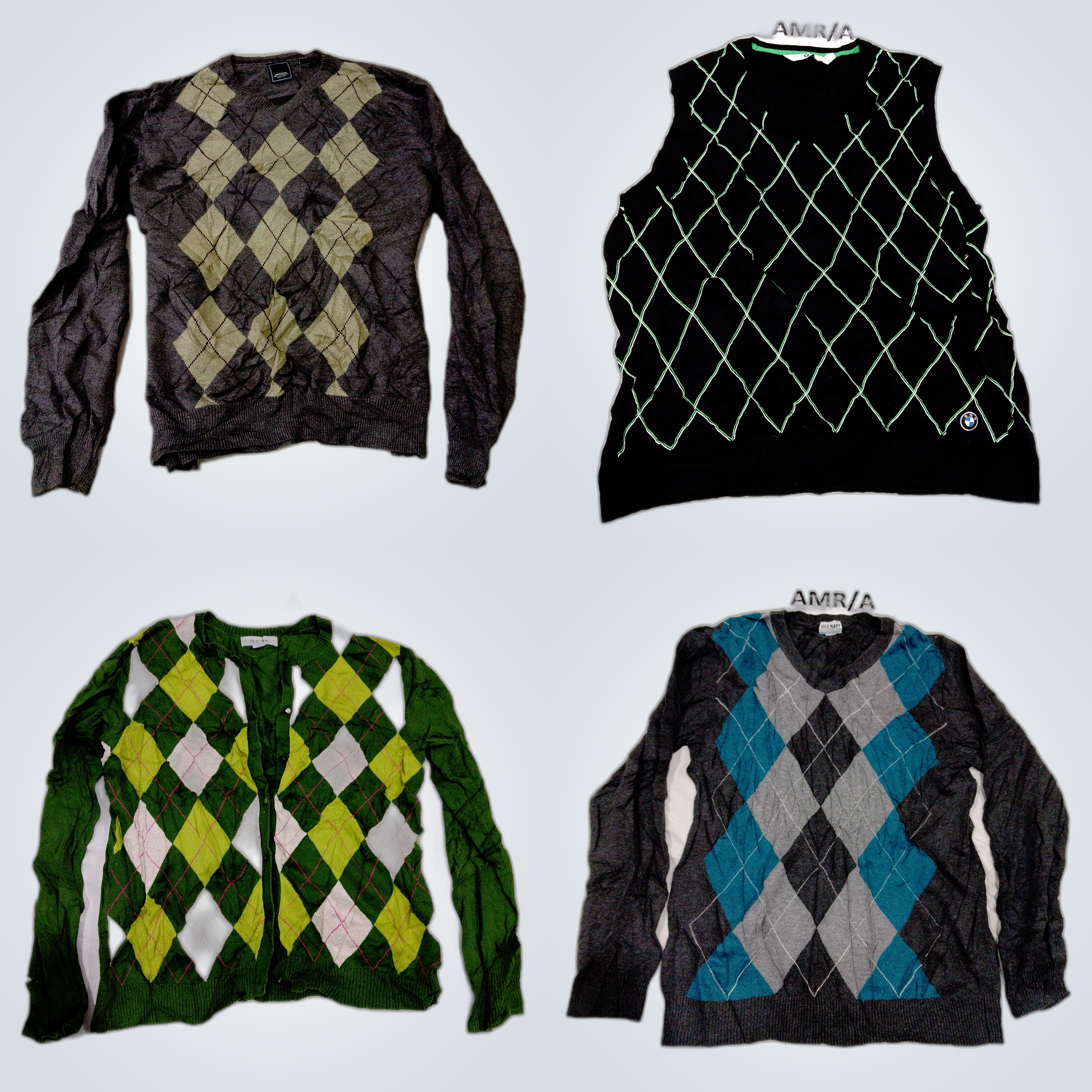 Pacchetto Maglione e Gilet Argyle - Arrow, BMW, Me..