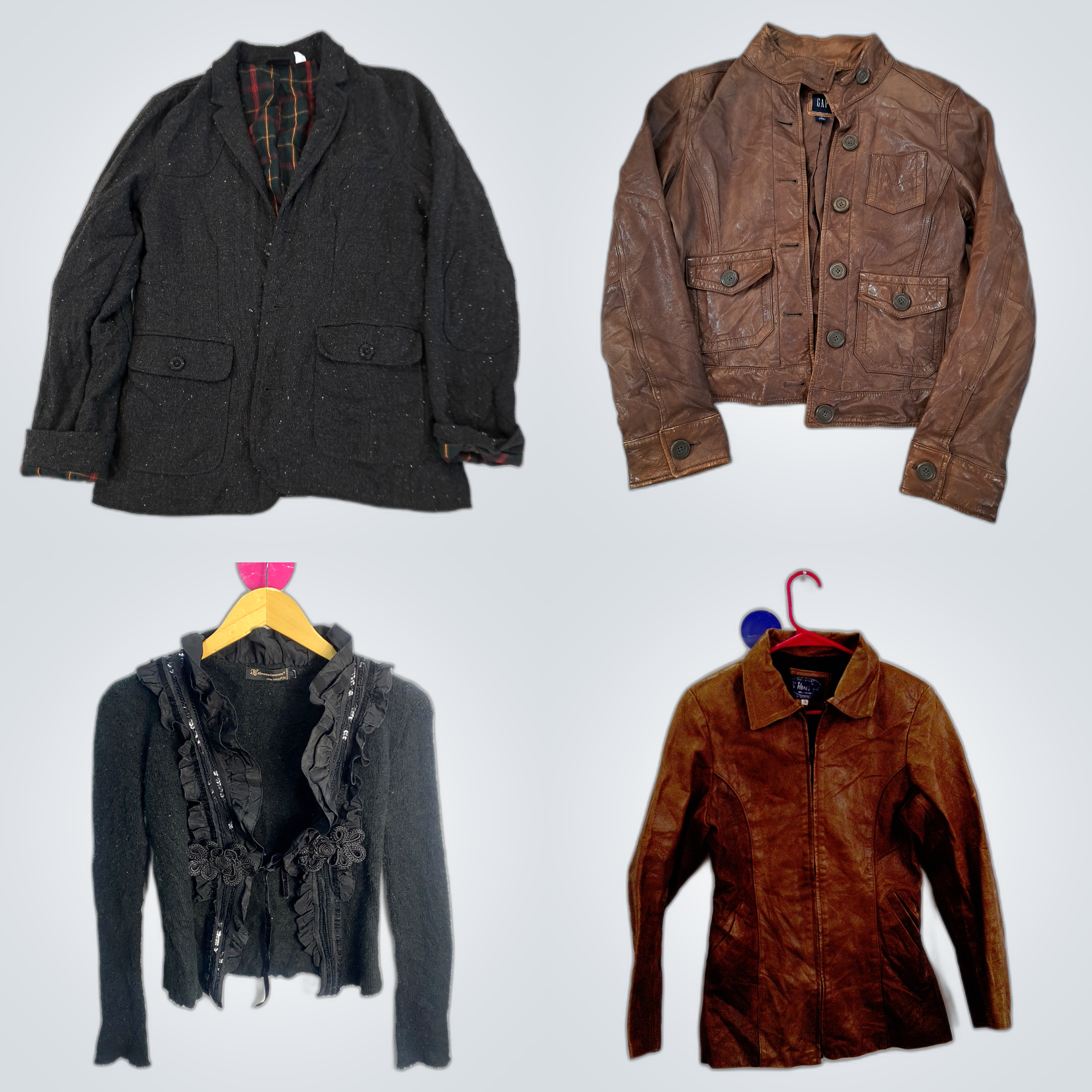 BDG Gap Guess Bundle - Blazers Leather Denim Jacke..