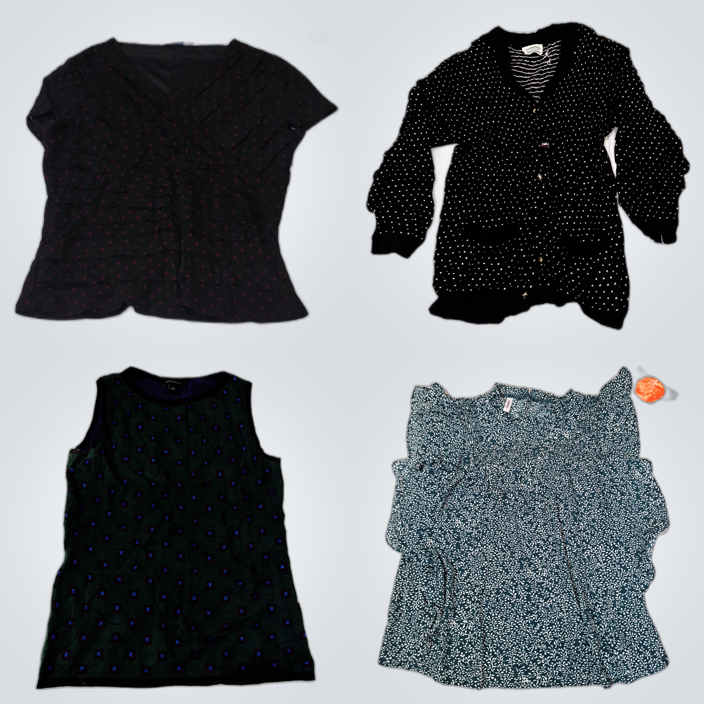 Polka Dots to Florals Bundle: Ricki's, Ann Taylor,..