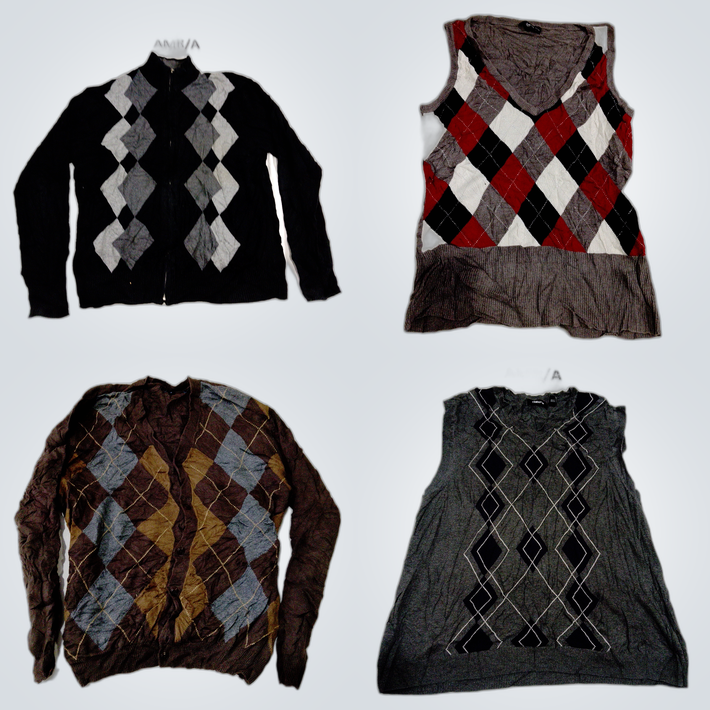 Bundle di Maglioni Argyle - Dickies, Van Heusen, B..