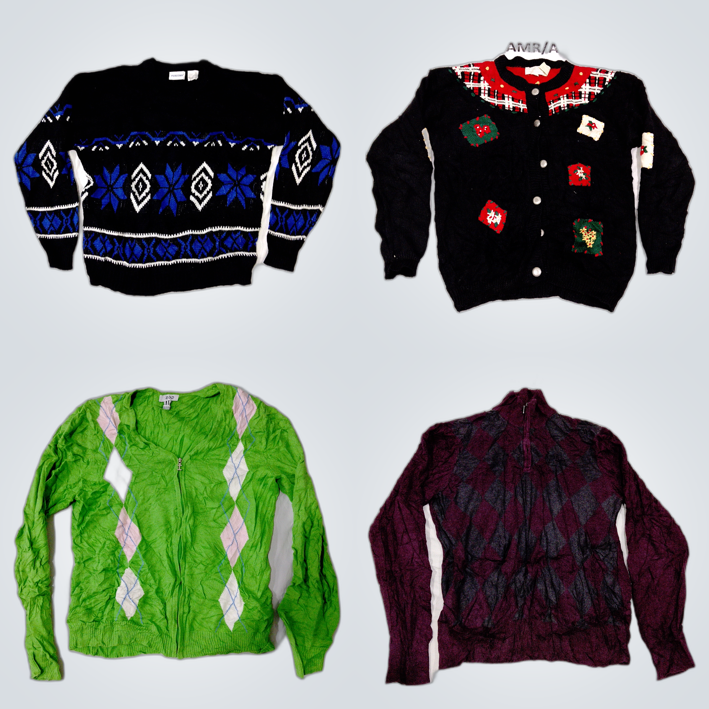 Designer Sweater & Top Bundle: PURITAN, IZOD, Van ..