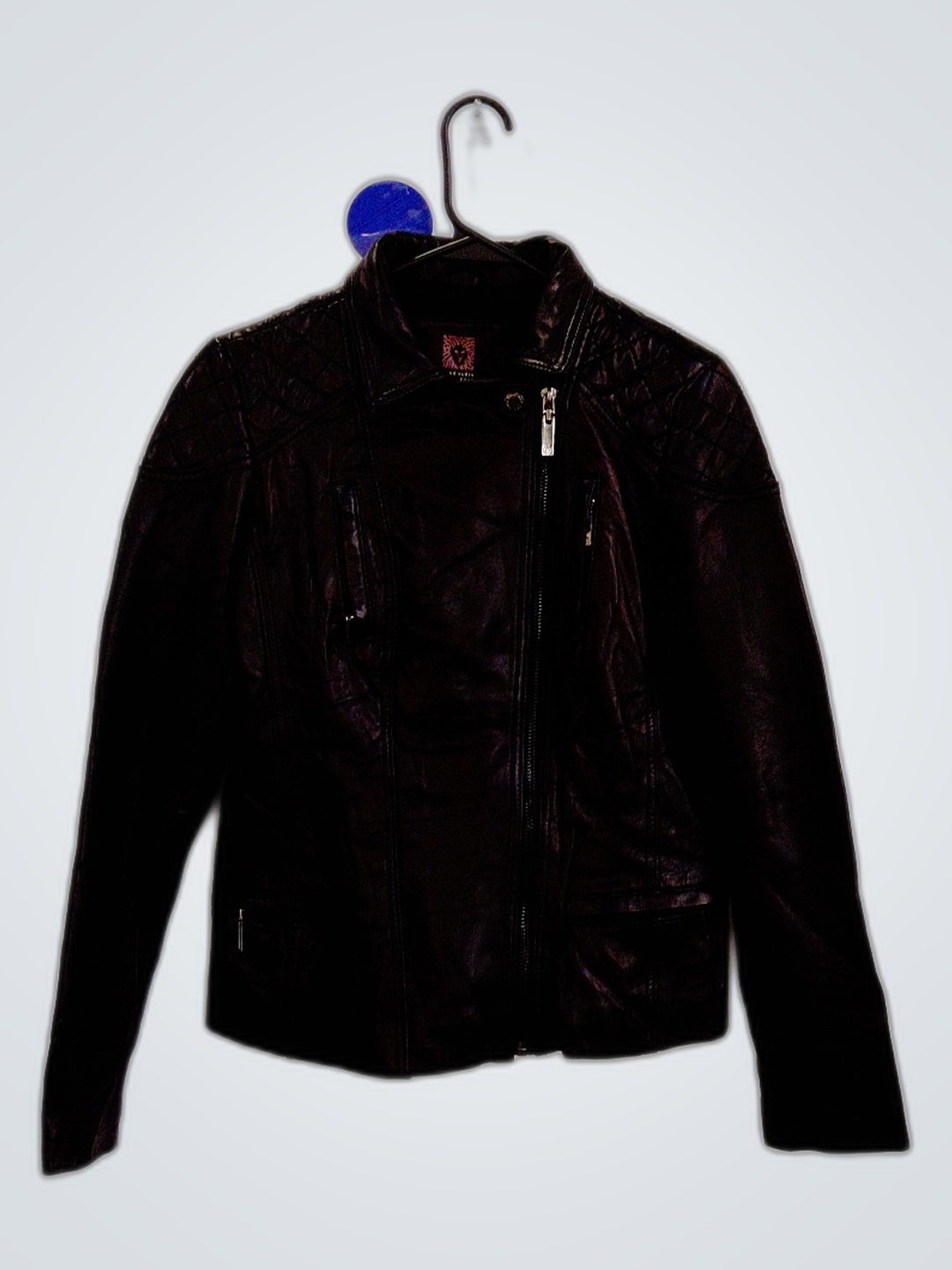 Anne Klein Leather Coat