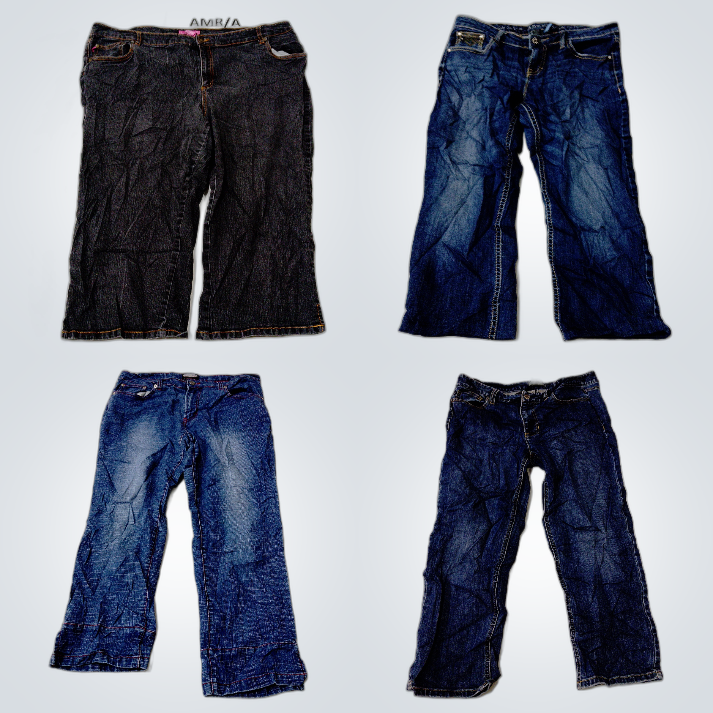 Pacchetto di denim leggermente usato: Woman Within..