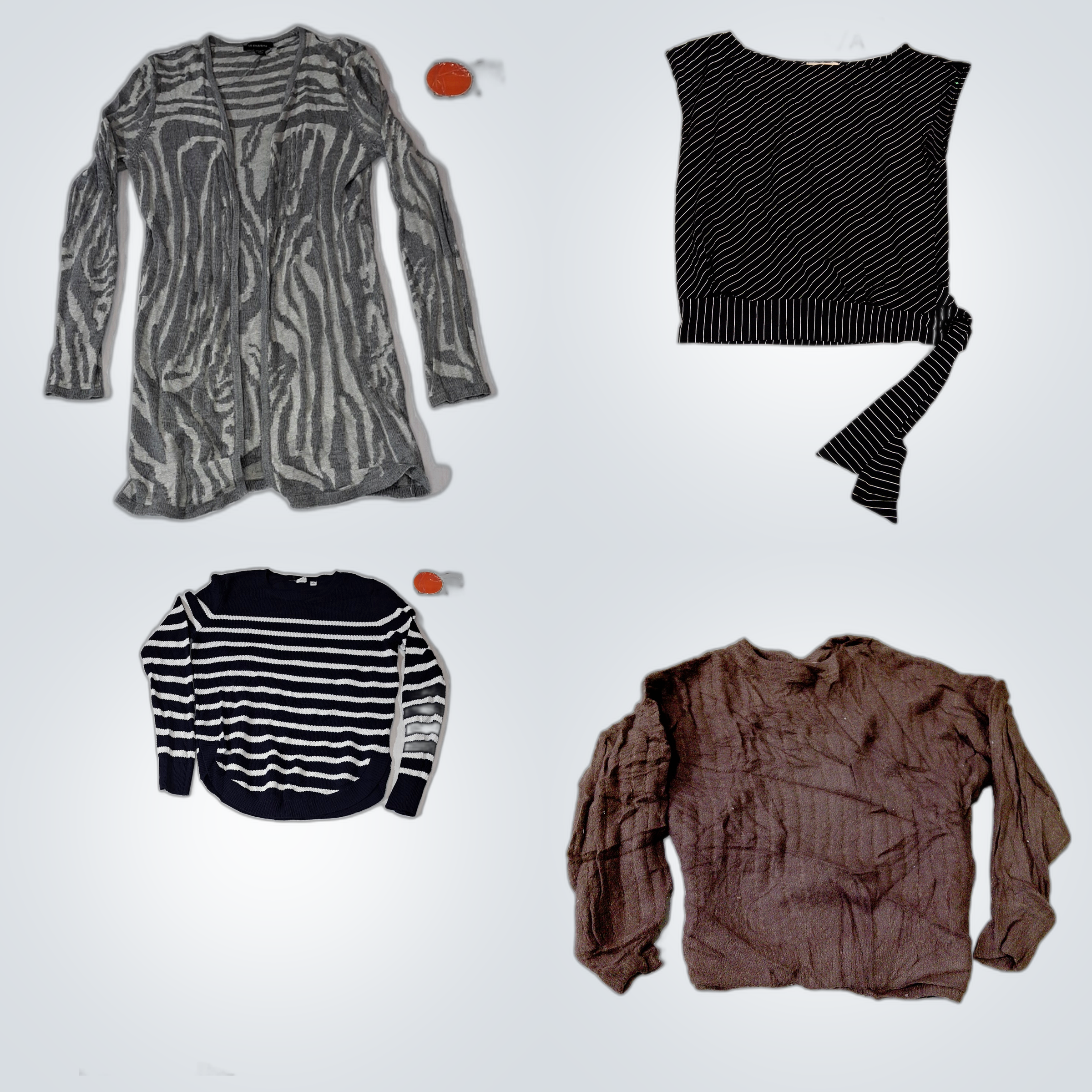 Le Chateau, GAP, FOREVER 21 et plus, lot de pulls,..