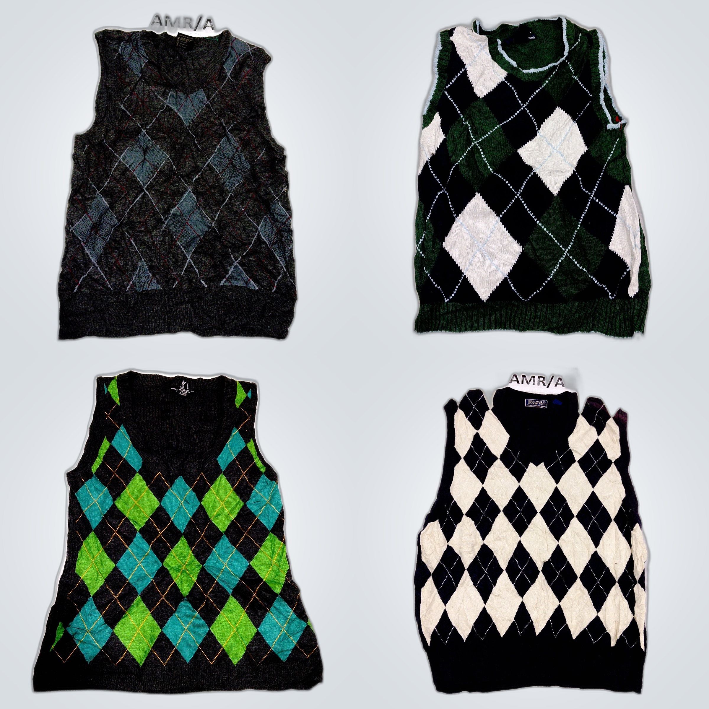 Pack de gilets argyle - Harold Powell, PGA Tour, I..