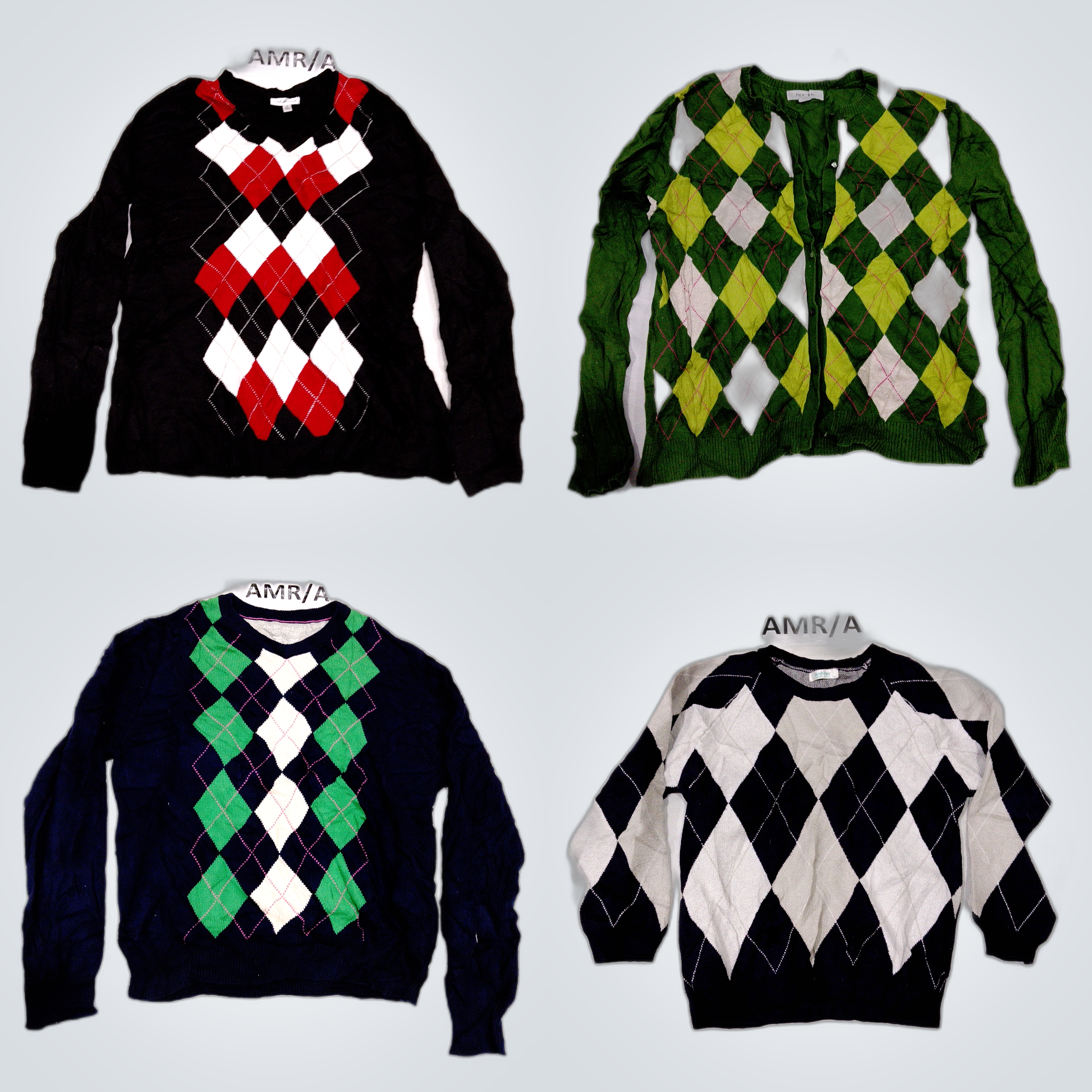 Pack de pulls argyle - 10 pièces Croft & Barrow, A..