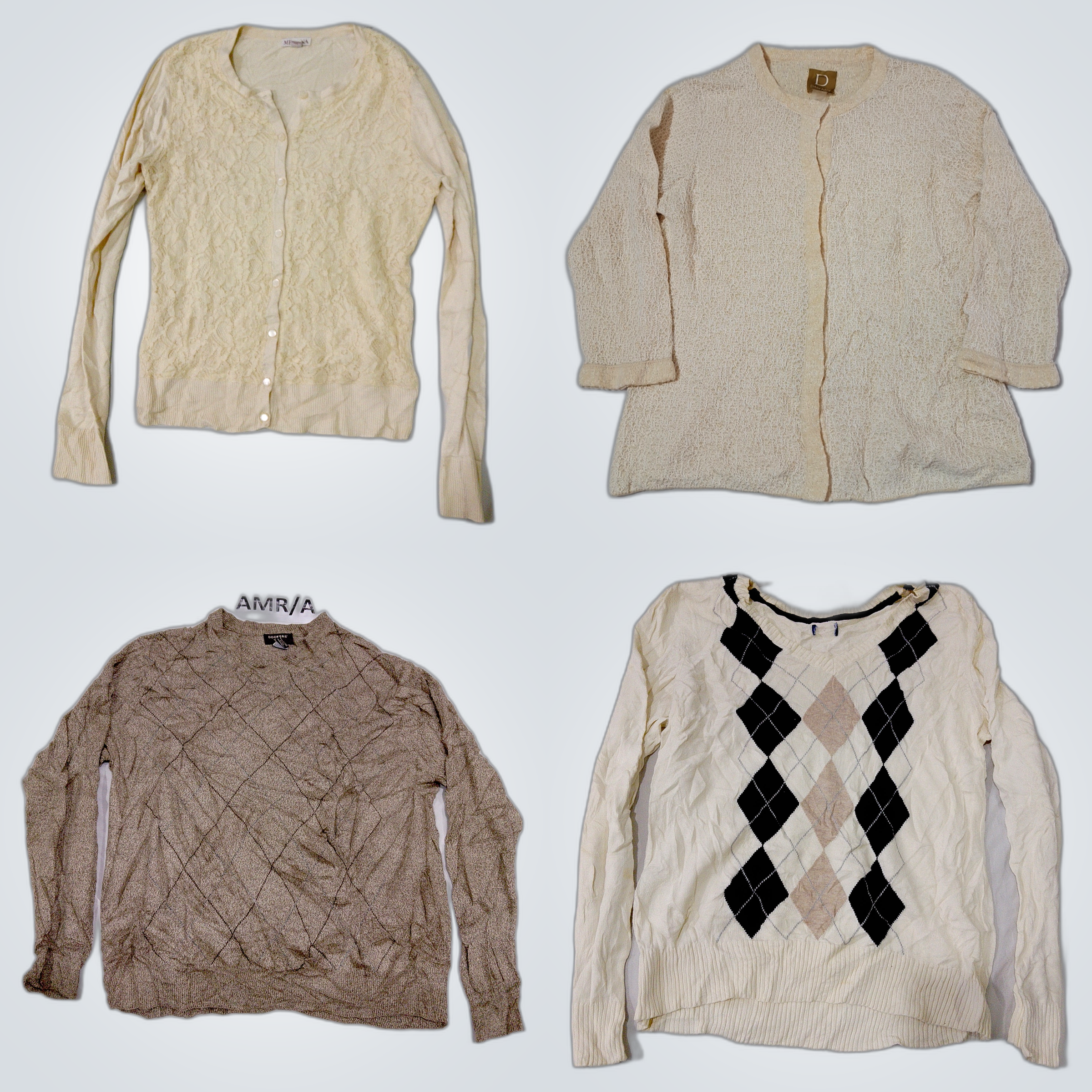 「優しく使われたセーターとカーディガンのバンドル - Merona、Dockers、Tommy Hi..