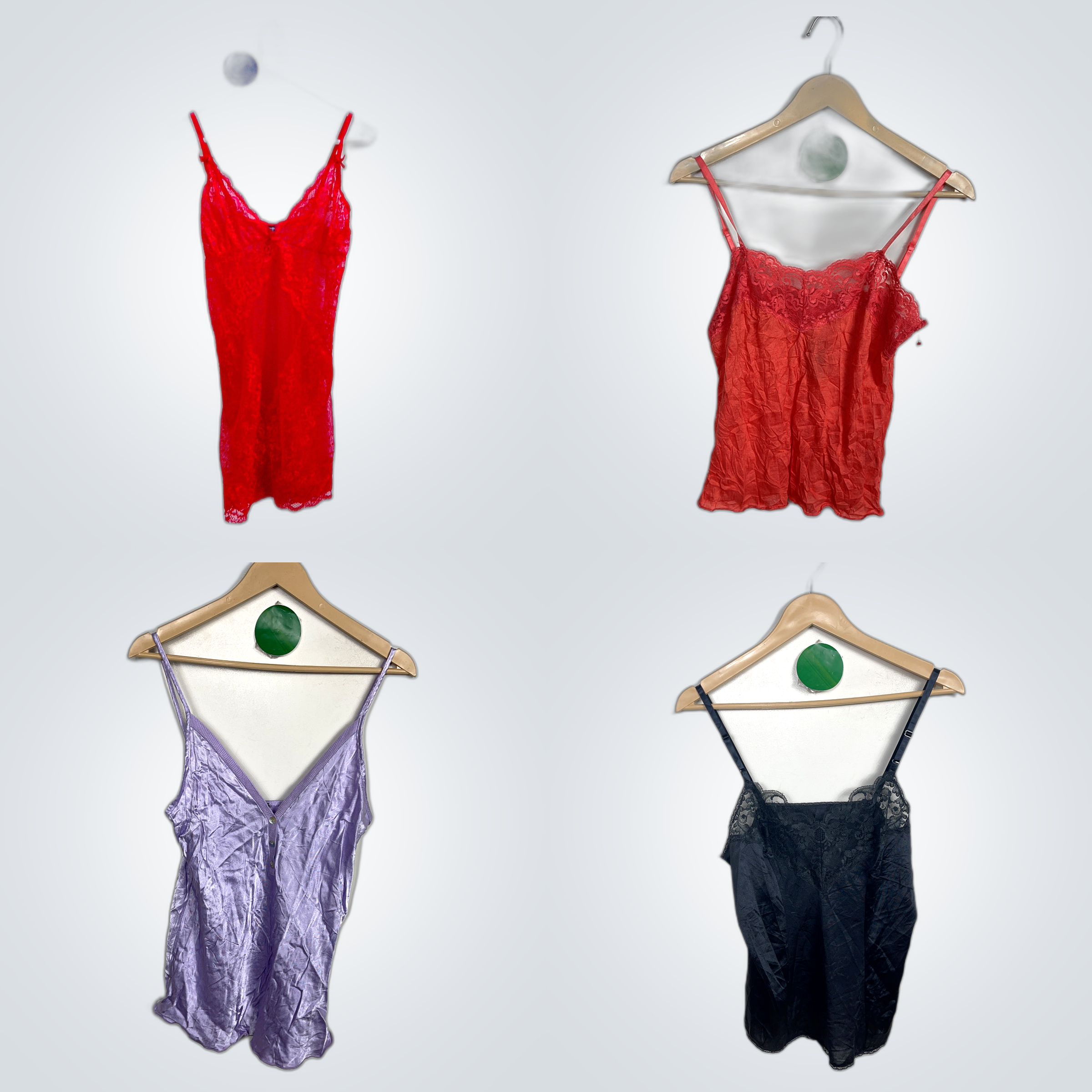 Designer Lace & Satin Camisole Bundle Agent Provoc..