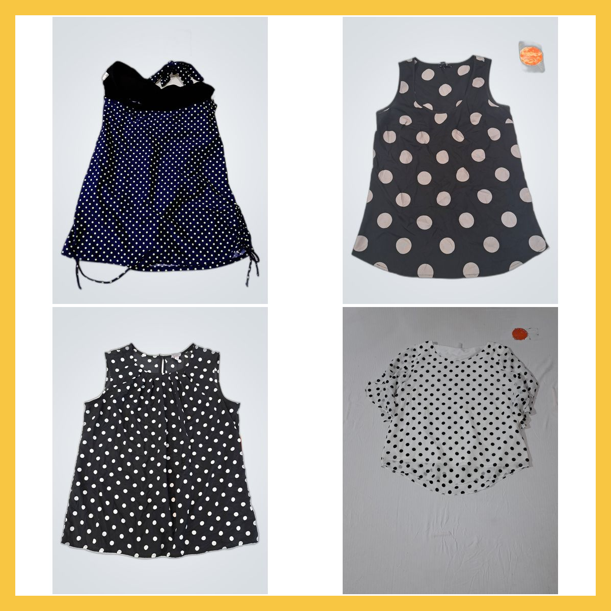 Polka Dot Chic Bundle: 6pc Mix of Monteau, Lauren ..