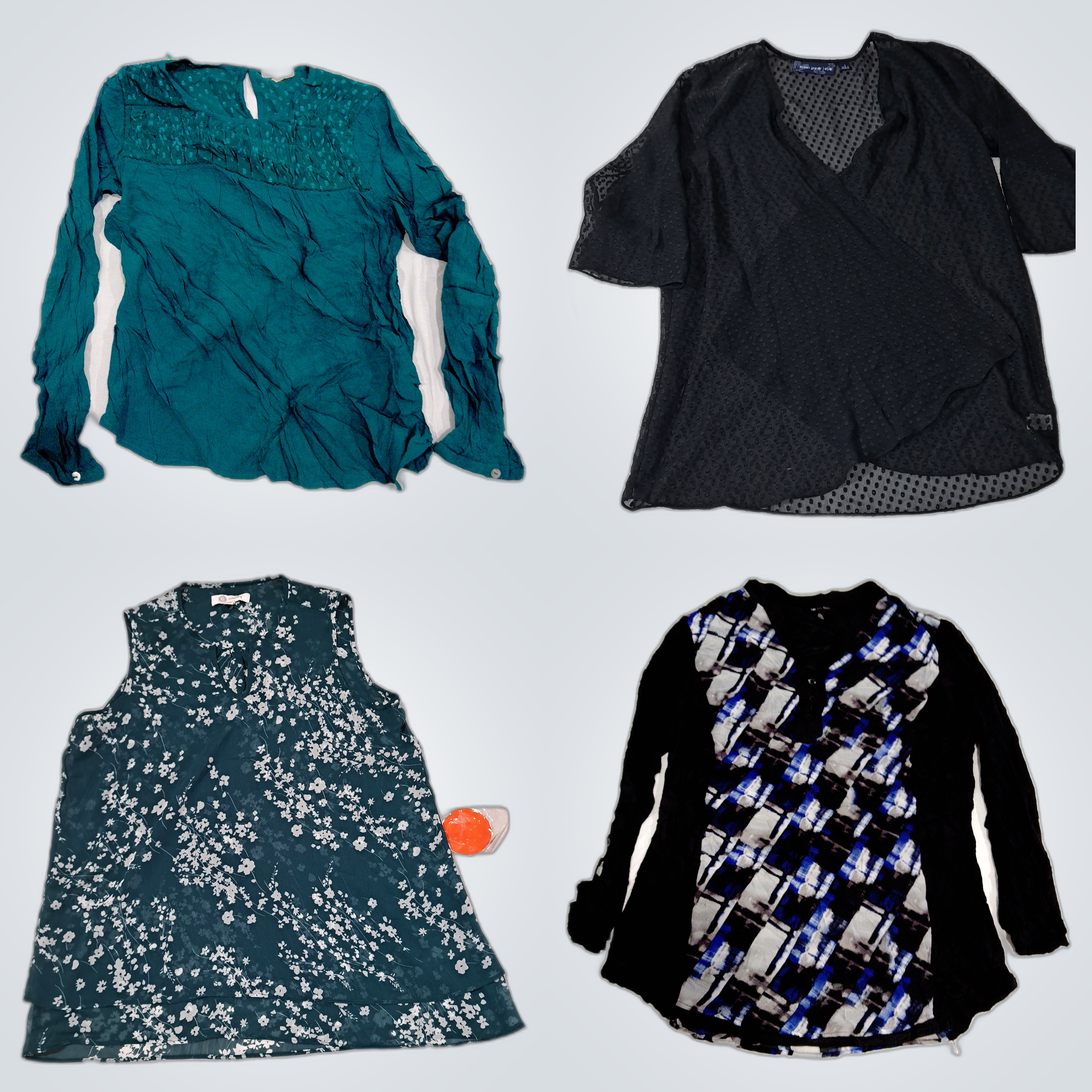 Designer Blouse Bundle: MEADOW RUE, susan graver &..