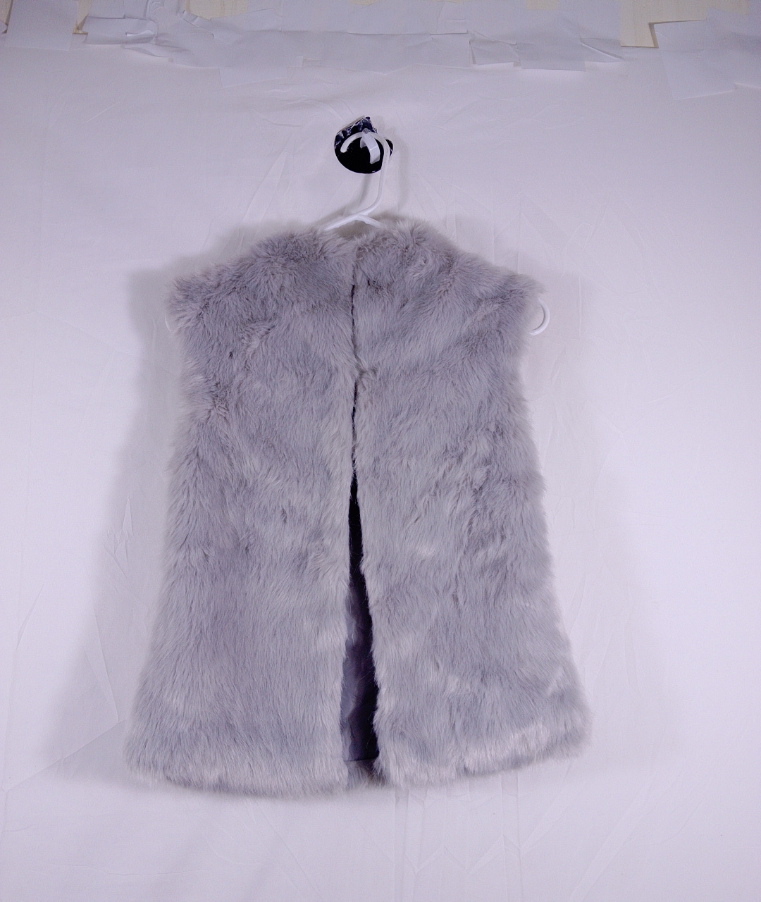 Gray Fur Vest