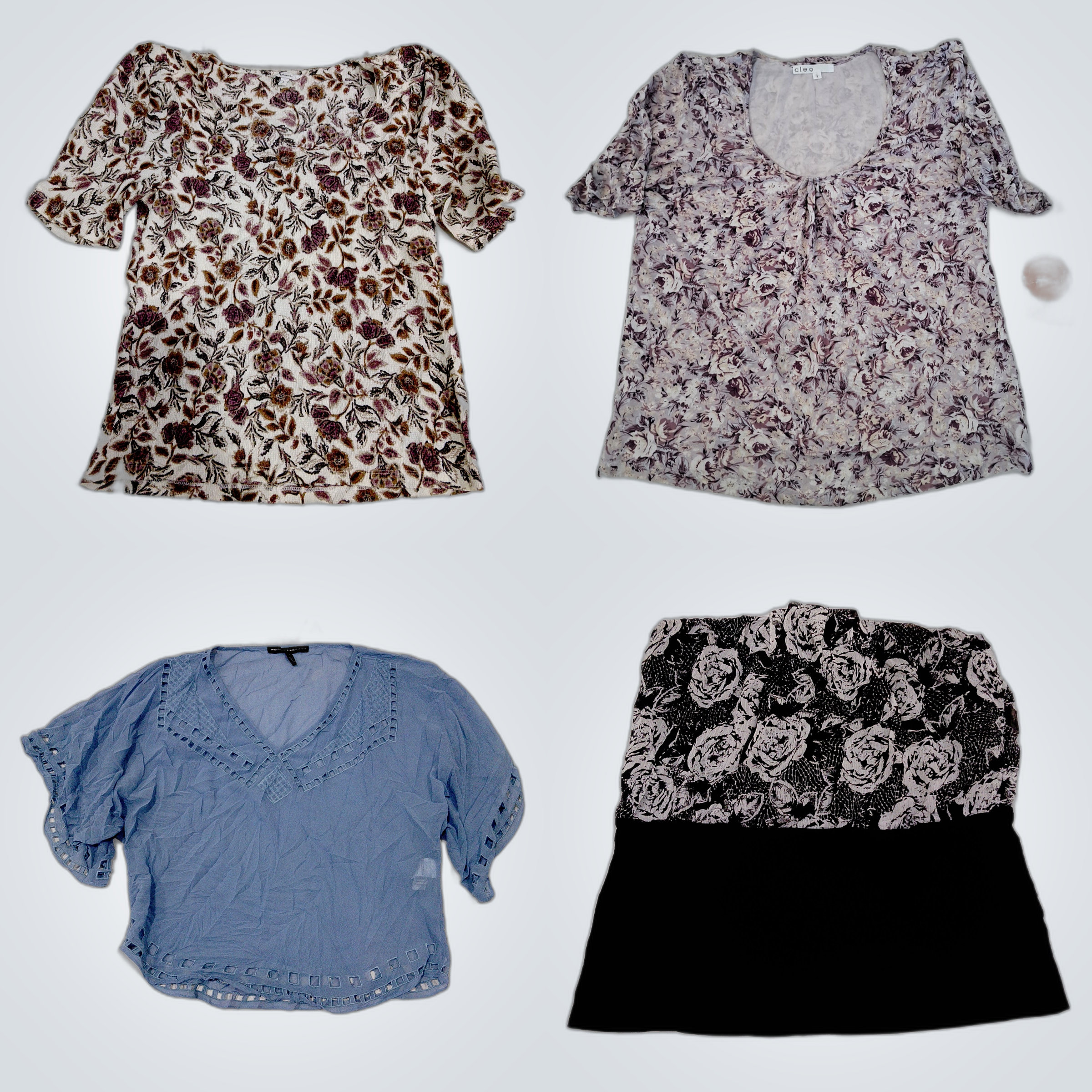 Gently Used Women's Tops Bundle: Keitmans, Cleo, A..