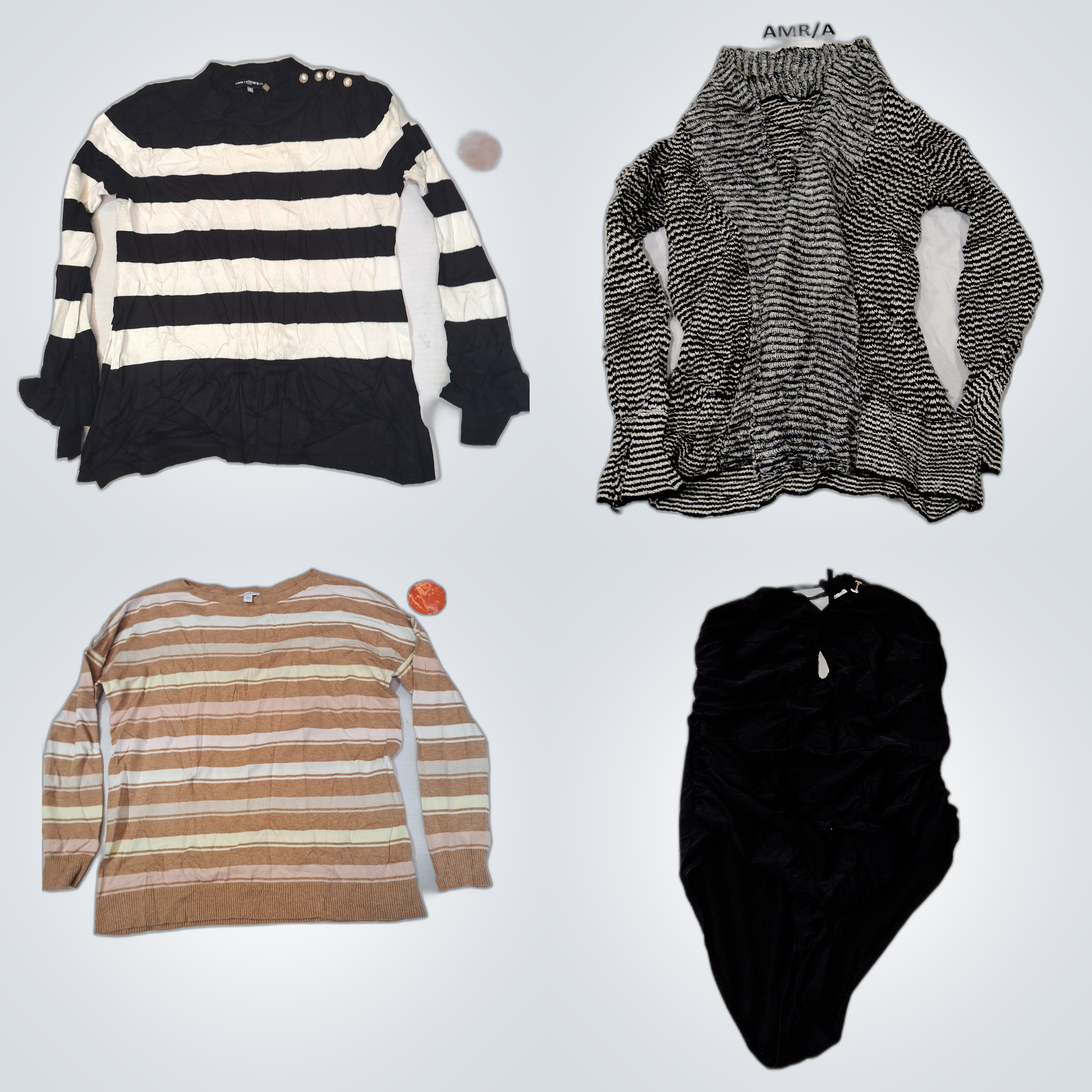 Karl Lagerfeld & More Sweater Bundle 10 Pc Mix Bra..