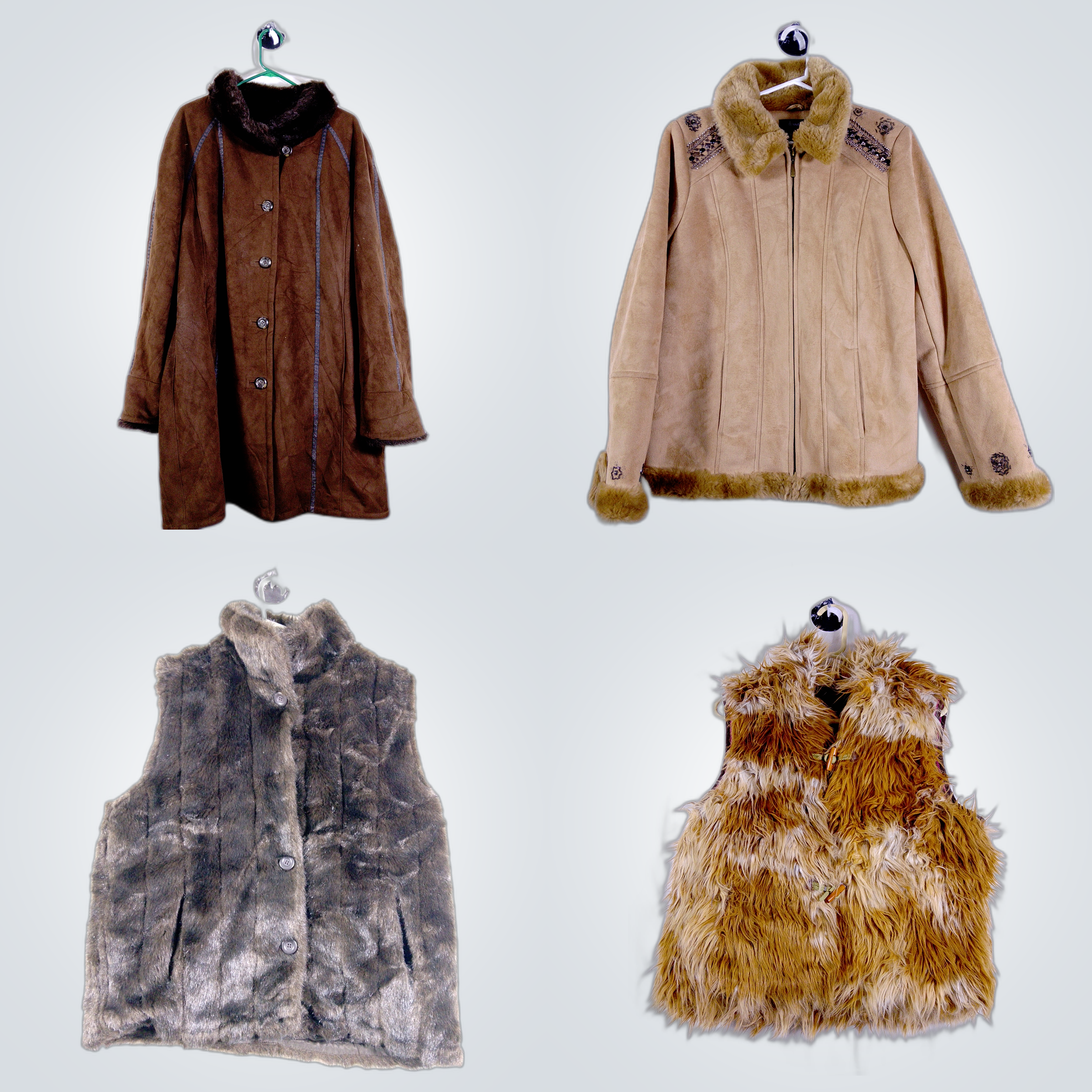 GALLERY & Dennis Basso Fell Bündel - 7-teiliges Lu..