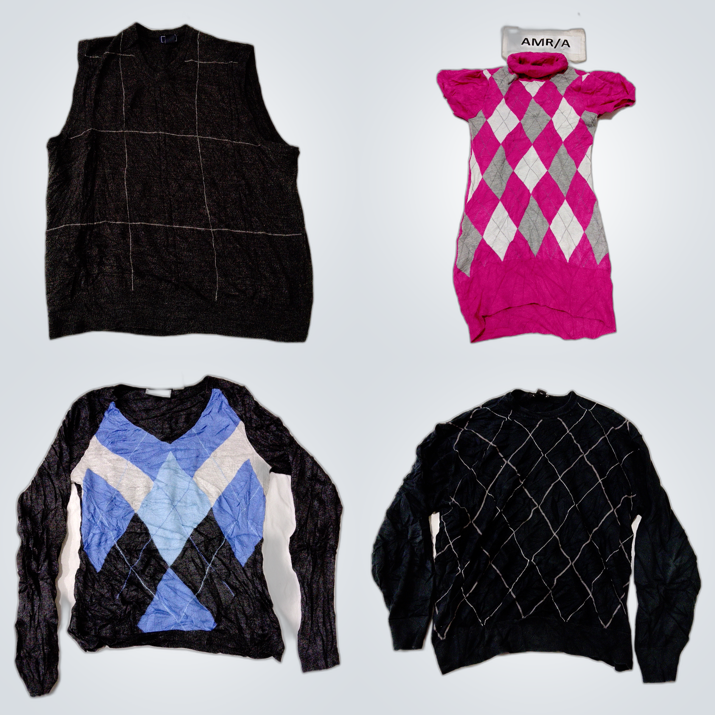 Lot de pull argyle Dockers, Liz Claiborne et autre..