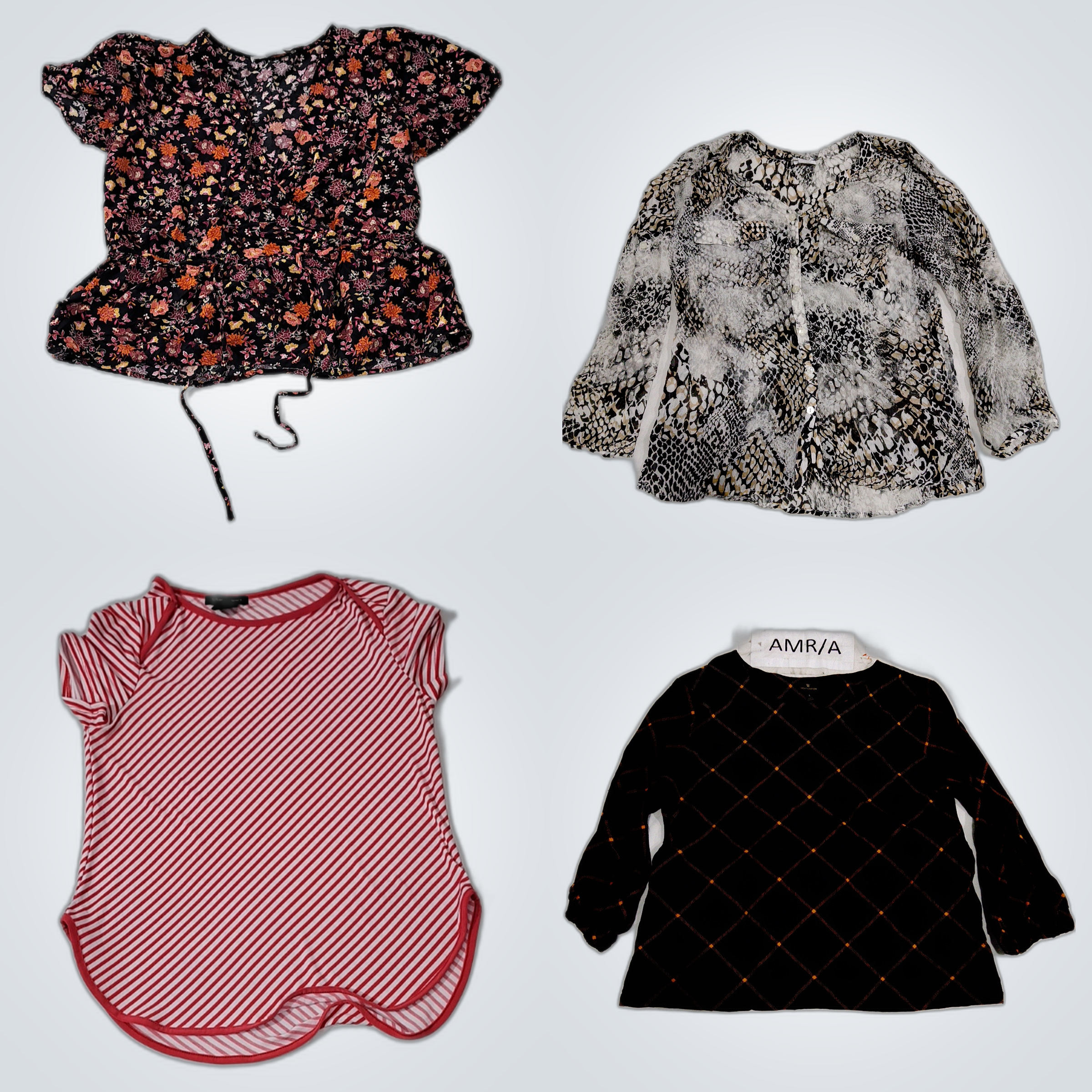 LOFT, Jaclyn Smith & More Printed Blouse Bundle 10..